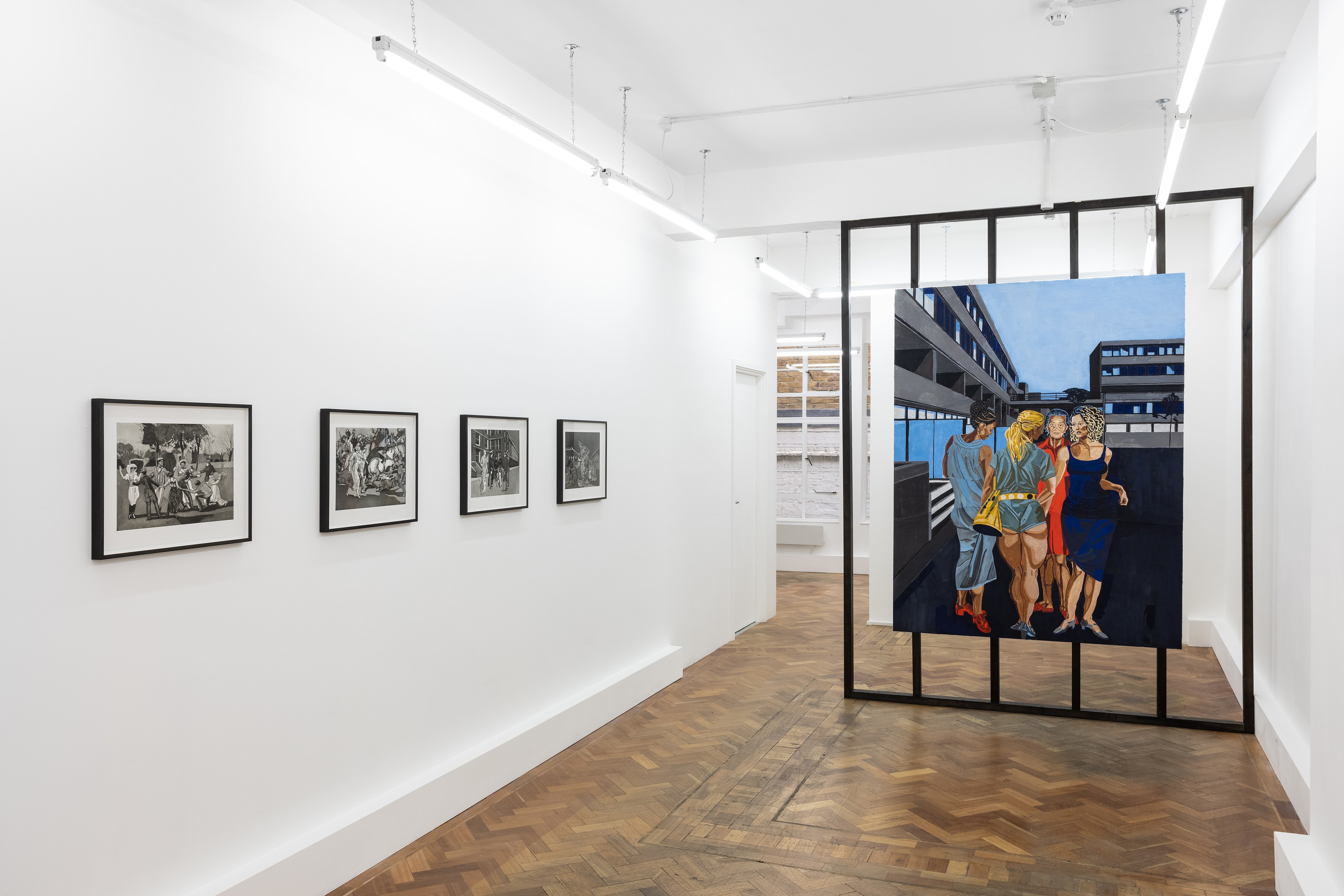 Hannah Quinlan & Rosie Hastings, Disgrace at Arcadia Missa, photo 2