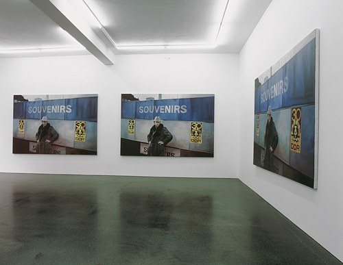 Jonathan Monk, Souvenirs from the East at Meyer Riegger, photo 2