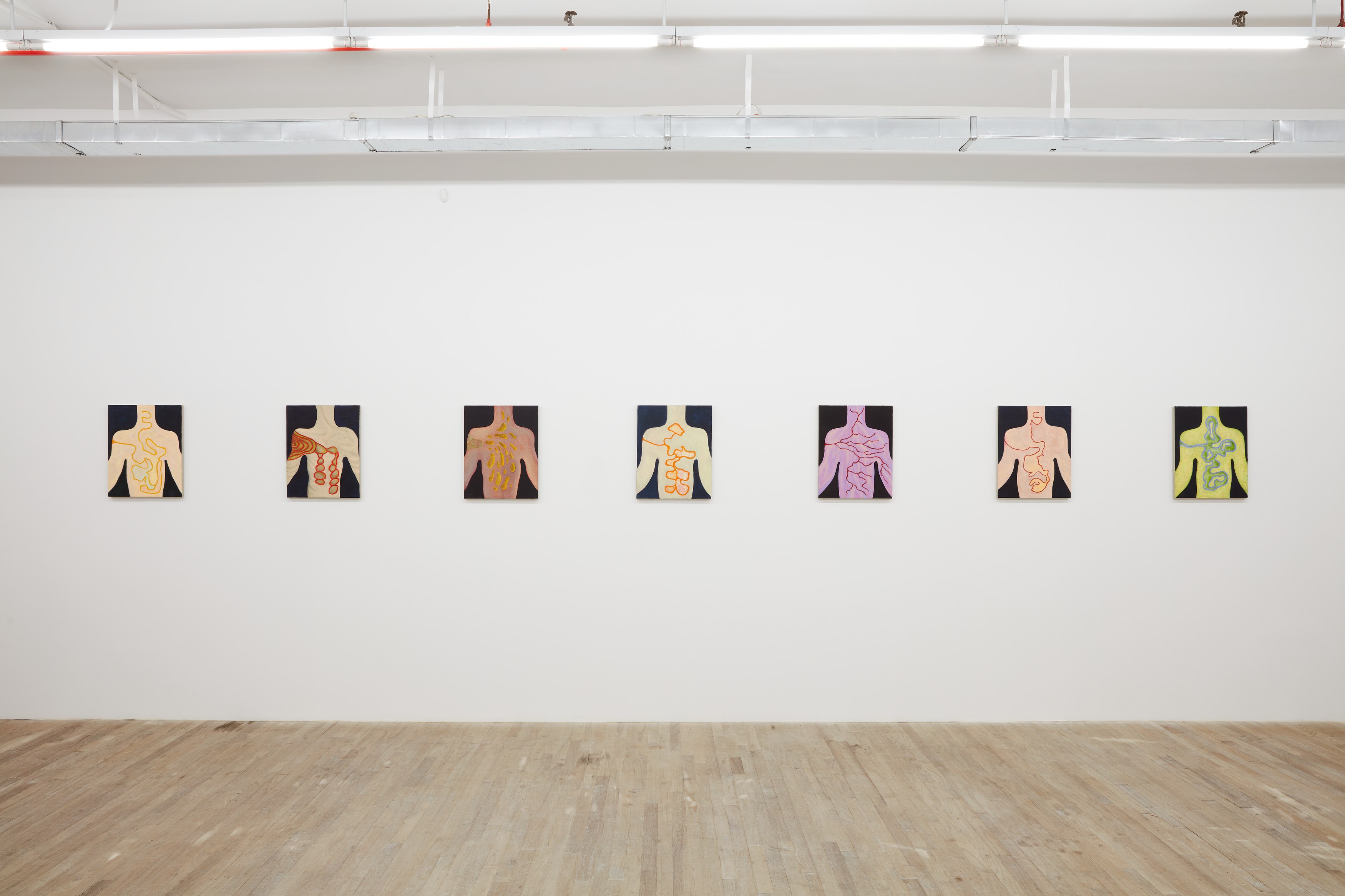 Nicolás Guagnini, Heads and Torsos at Bortolami, photo 5