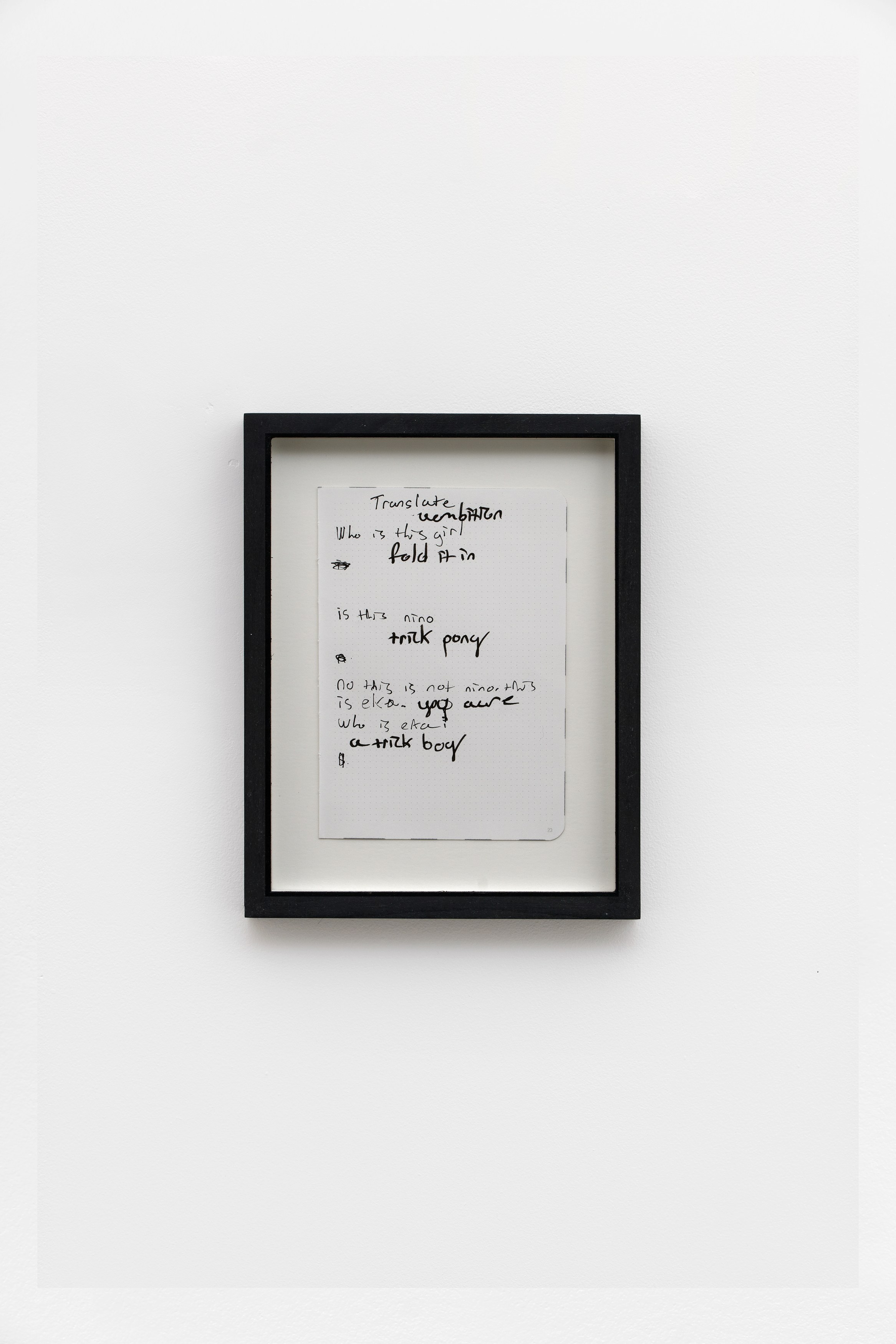 Ser Serpas, Untitled at Galerie Balice Hertling, photo 36