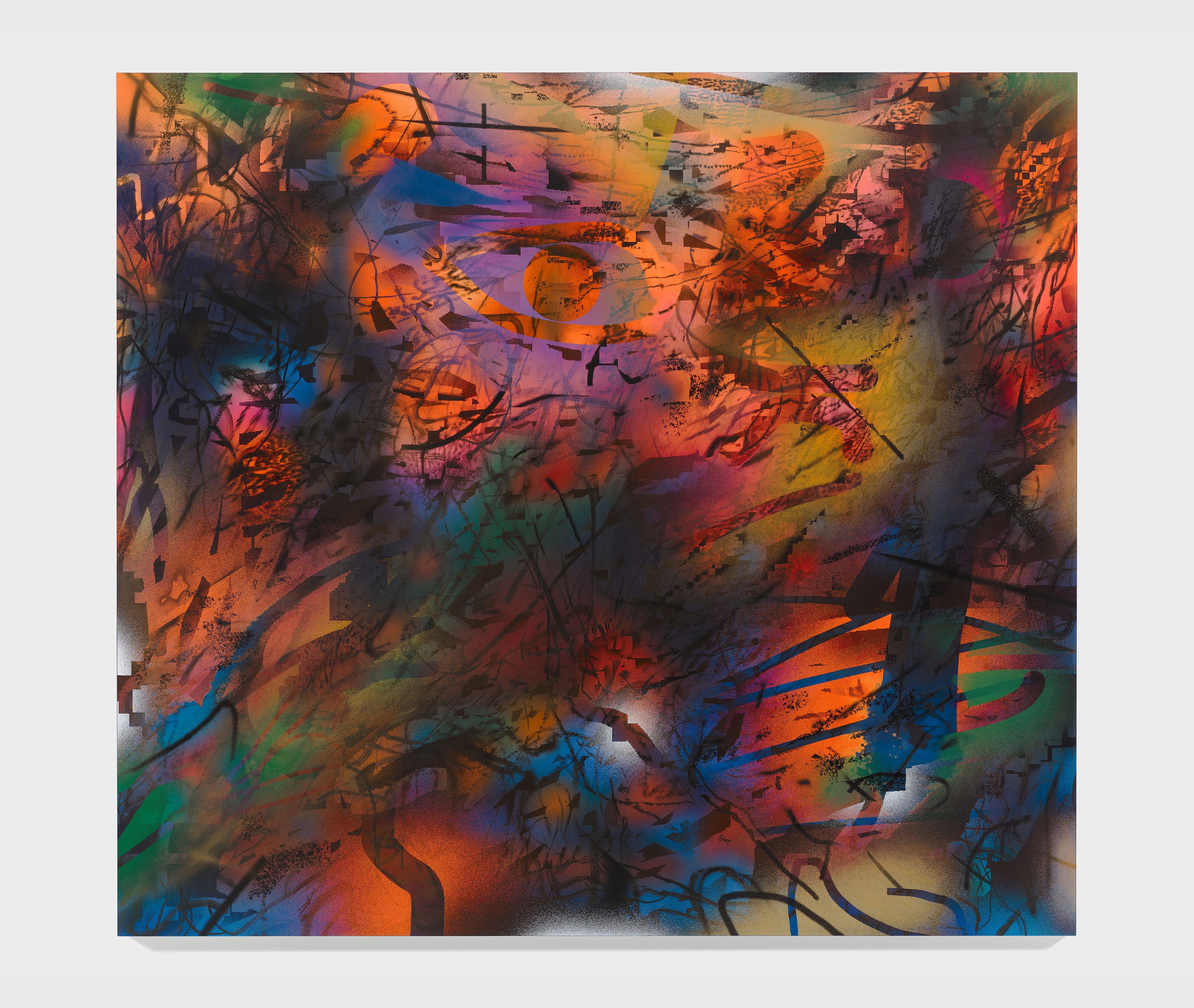 Julie Mehretu, Metoikos (In Between Paintings) at Carlier Gebauer, photo 16