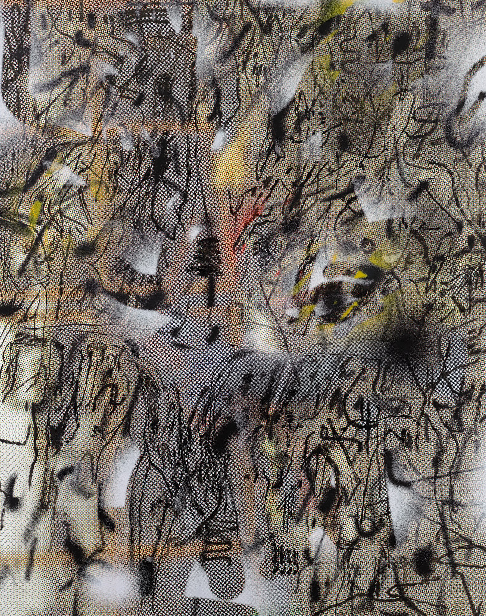 Julie Mehretu, Metoikos (In Between Paintings) at Carlier Gebauer, photo 20