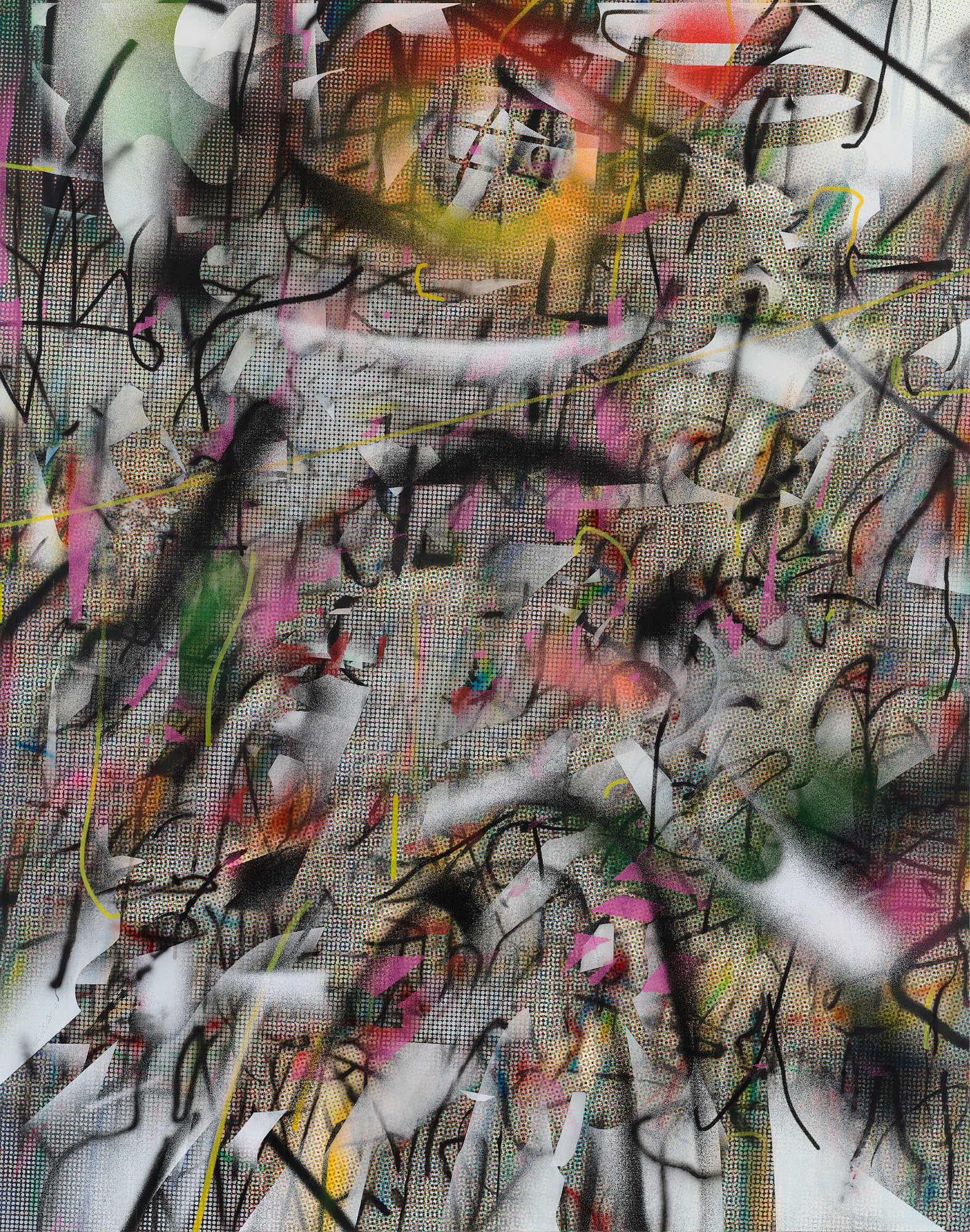 Julie Mehretu, Metoikos (In Between Paintings) at Carlier Gebauer, photo 21