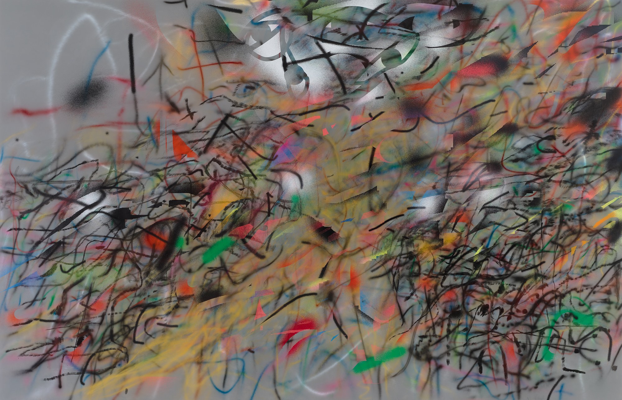 Julie Mehretu, Metoikos (In Between Paintings) at Carlier Gebauer, photo 22