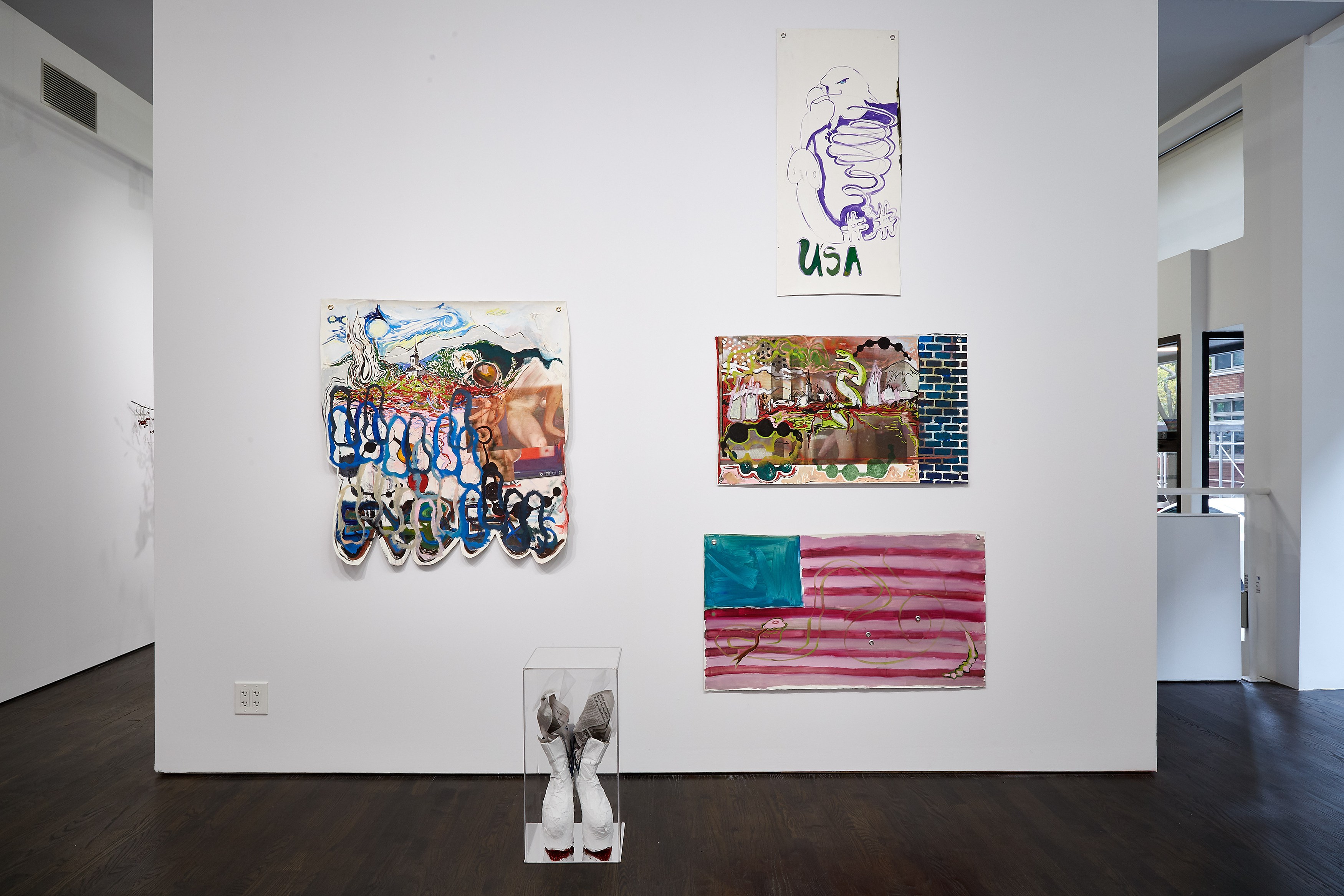 David Mramor, Rainbow Lilies Gangrene Blues at White Columns, photo 3