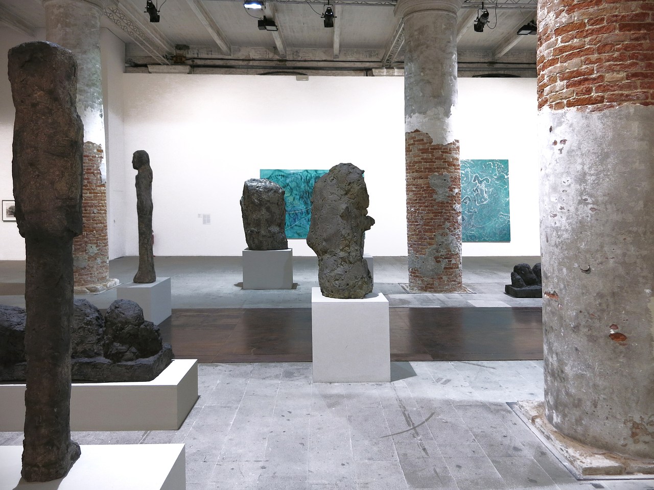 Hans Josephsohn at The Arsenale at the Venice Biennale