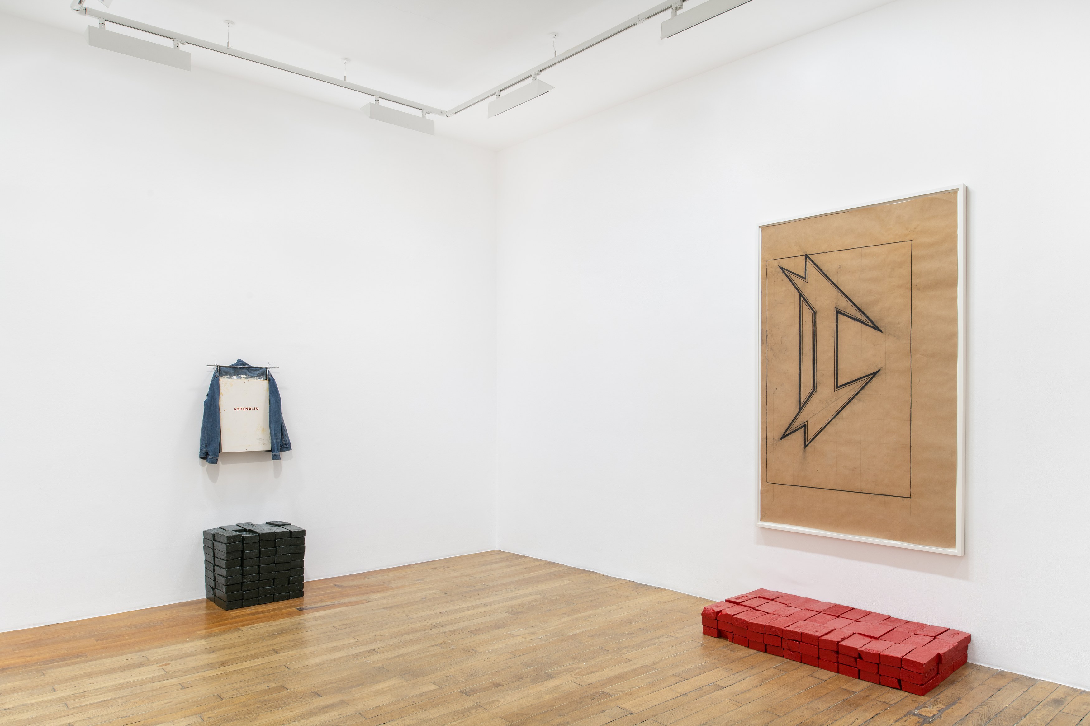 Matias Faldbakken, Beaten Ink, Upset Brick, Downcast Charcoal at Galerie Chantal Crousel, photo 5