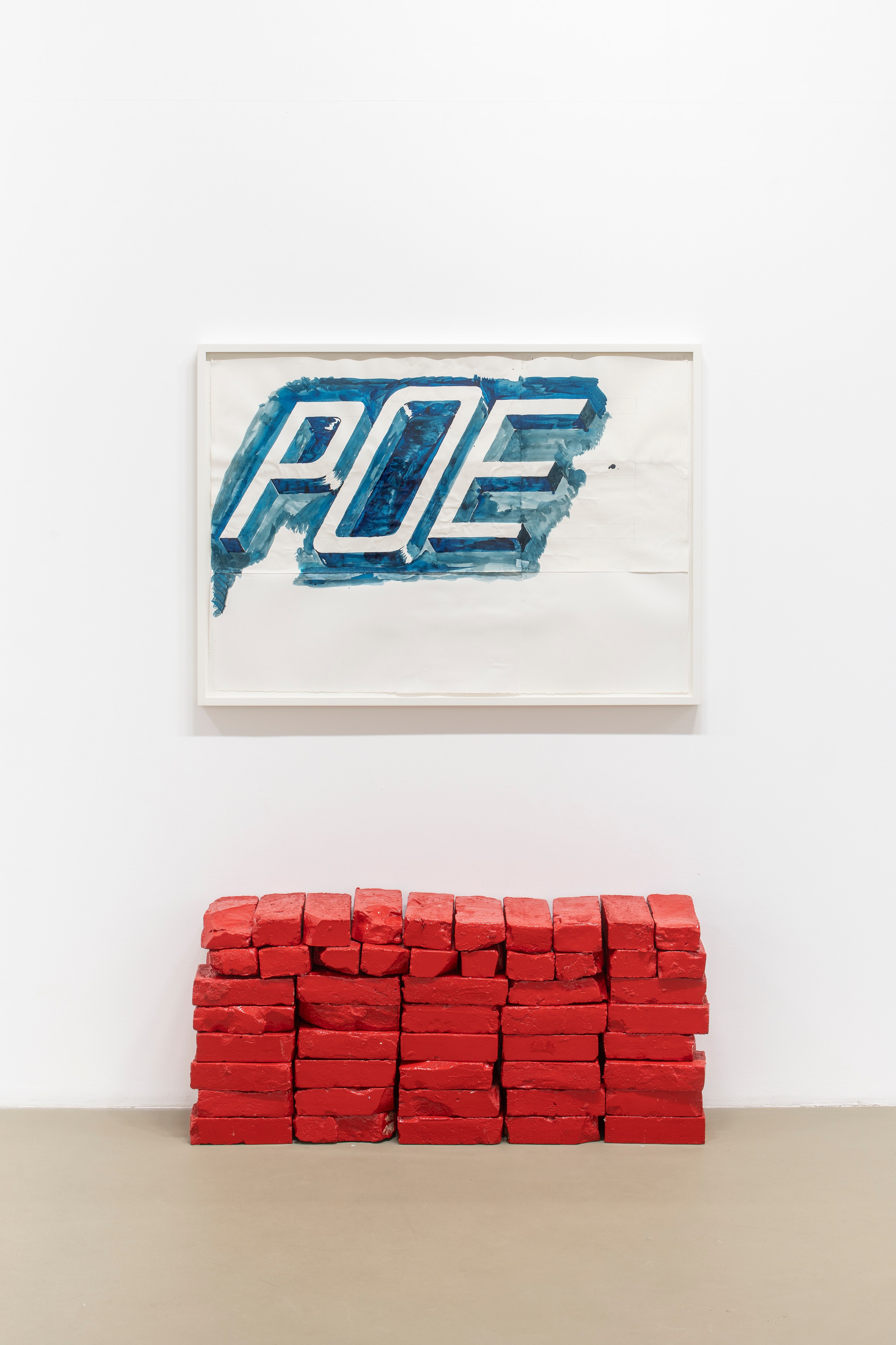 Matias Faldbakken, Beaten Ink, Upset Brick, Downcast Charcoal at Galerie Chantal Crousel, photo 7