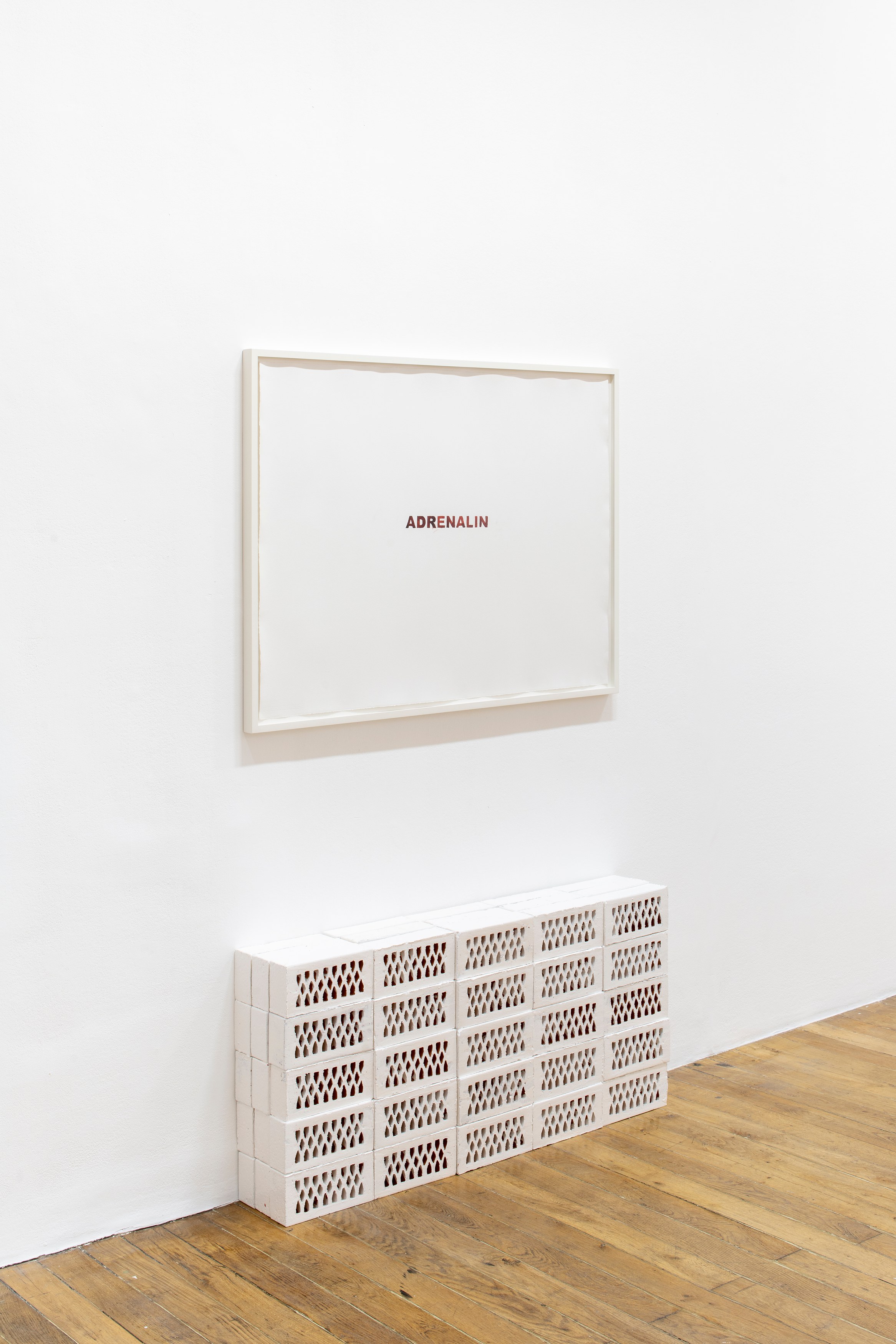 Matias Faldbakken, Beaten Ink, Upset Brick, Downcast Charcoal at Galerie Chantal Crousel, photo 12