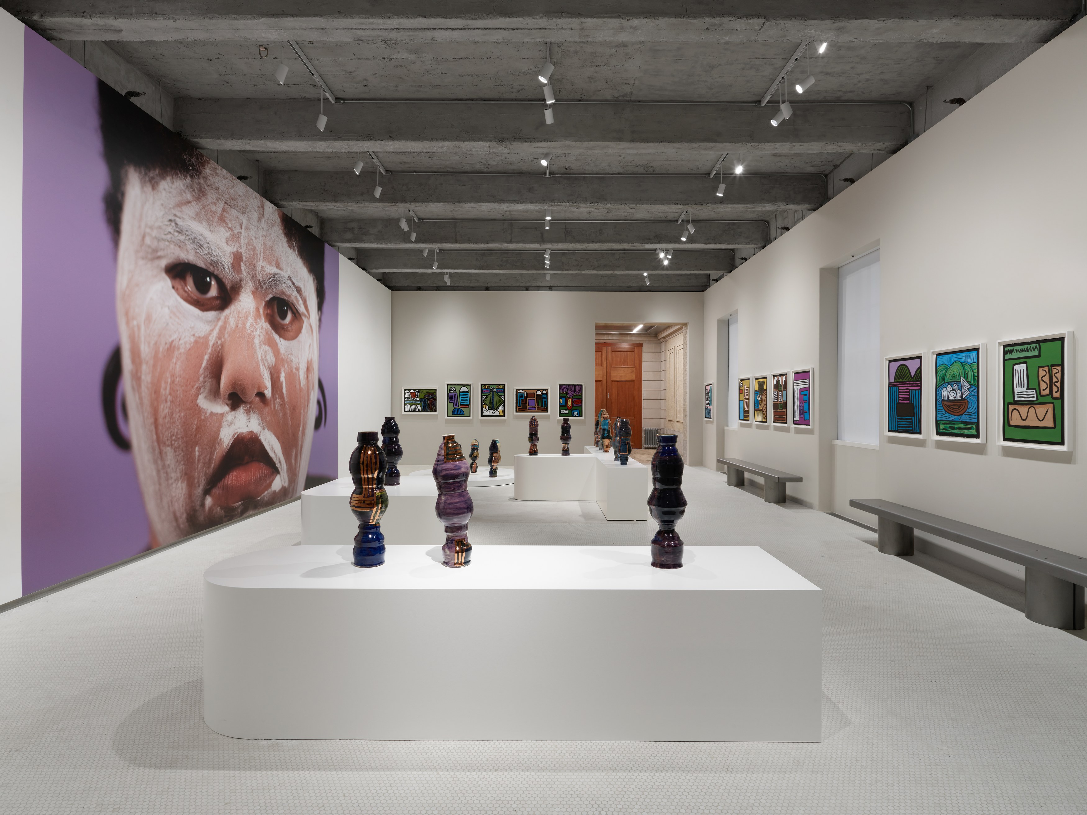 Shawanda Corbett, To the Fields of Lilac at Salon 94, photo 2