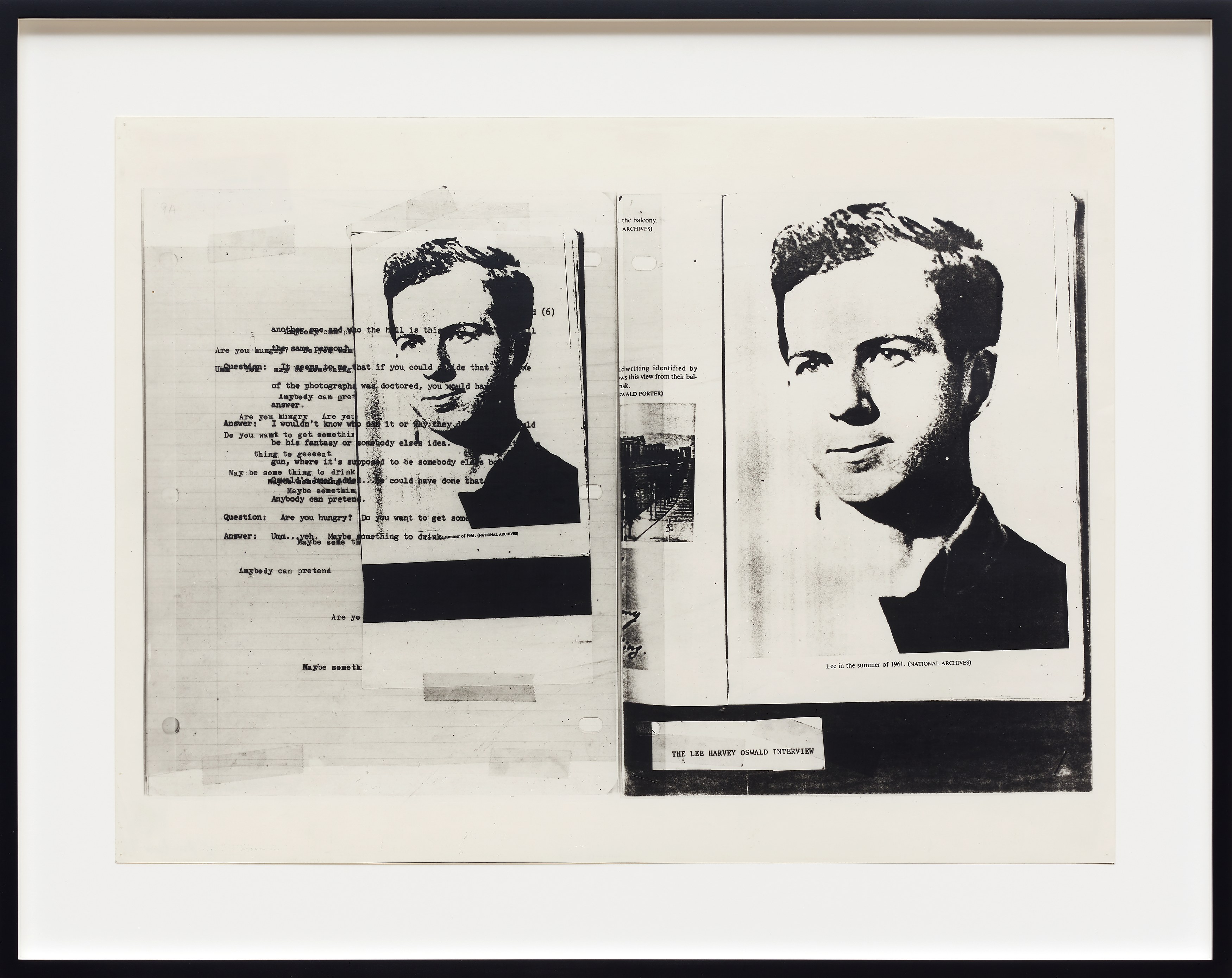 Lutz Bacher, The Lee Harvey Oswald Interview at Galerie Buchholz, Berlin, photo 3