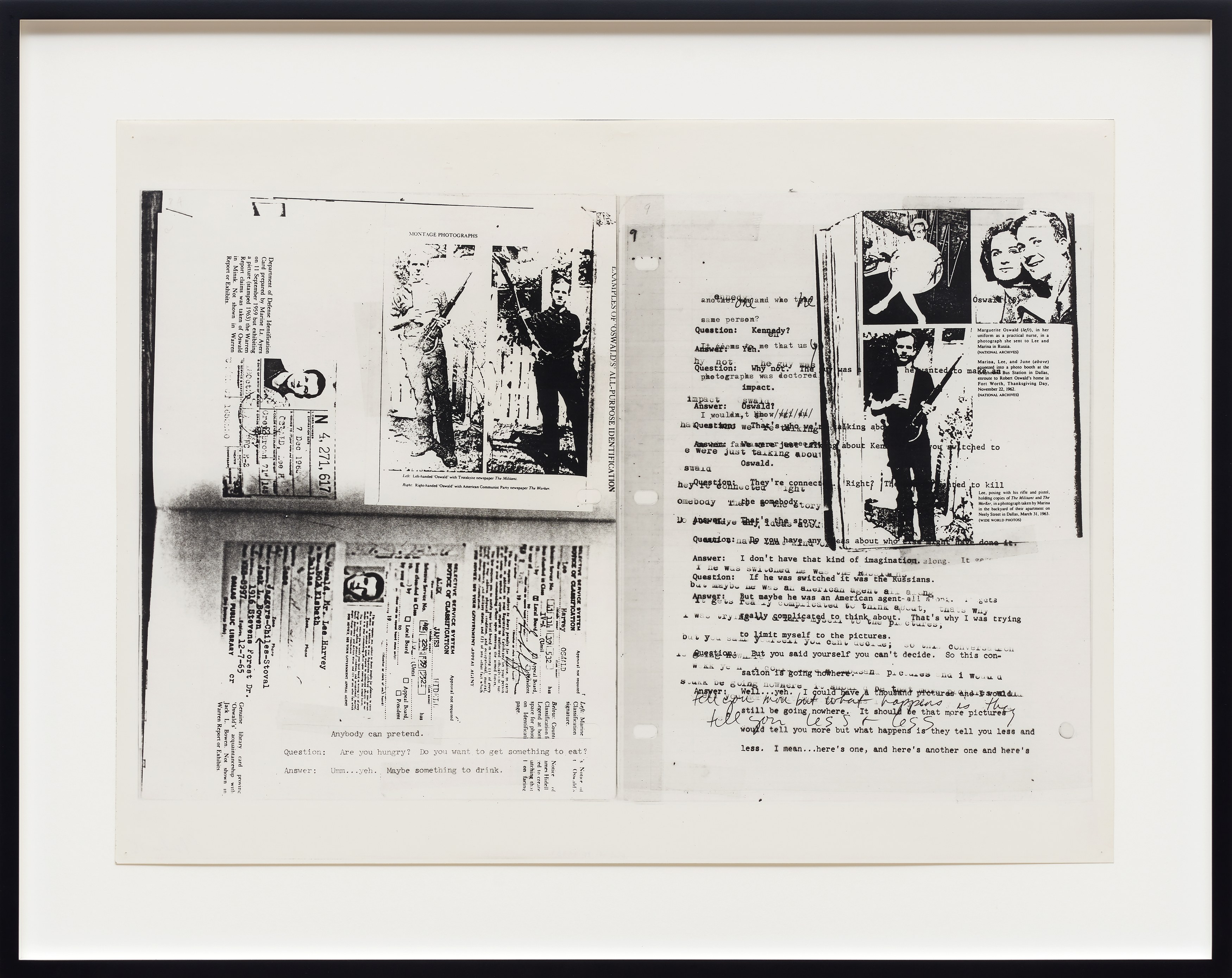 Lutz Bacher, The Lee Harvey Oswald Interview at Galerie Buchholz, Berlin, photo 20