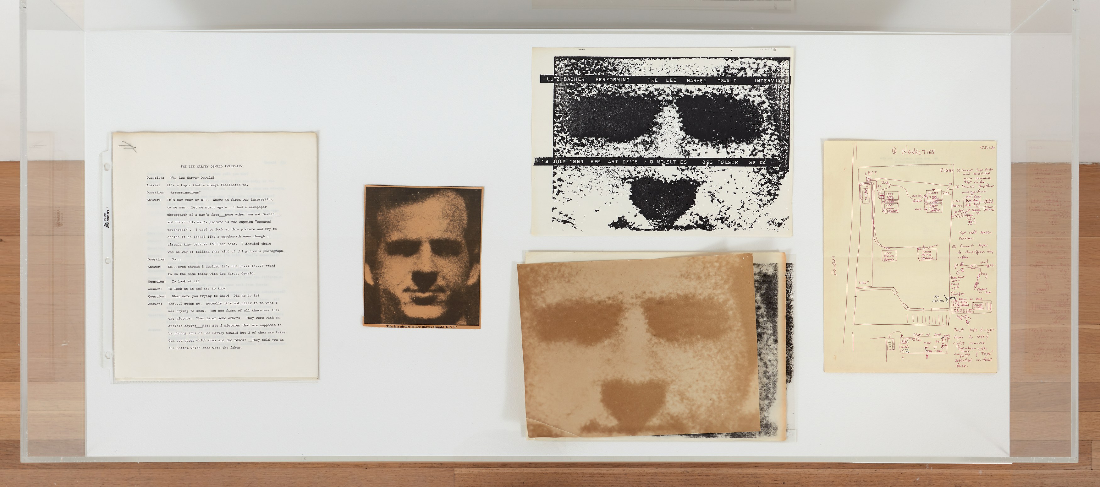 Lutz Bacher, The Lee Harvey Oswald Interview at Galerie Buchholz, Berlin, photo 25