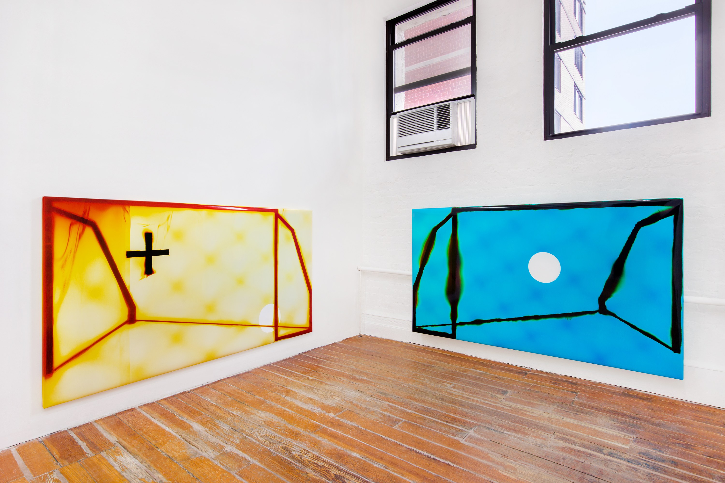 Hadi Falapishi, With my hands over my mouth at PAGE (NYC), New York and Andrew Kreps, New York, photo 2