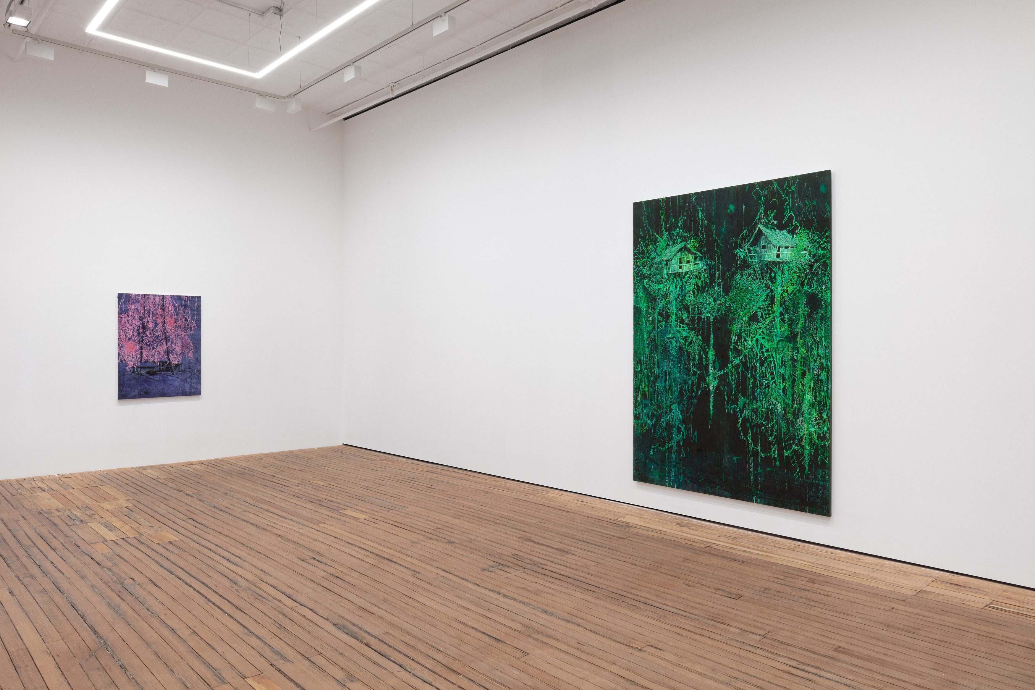 Michael Raedecker, Now at Grimm, photo 3