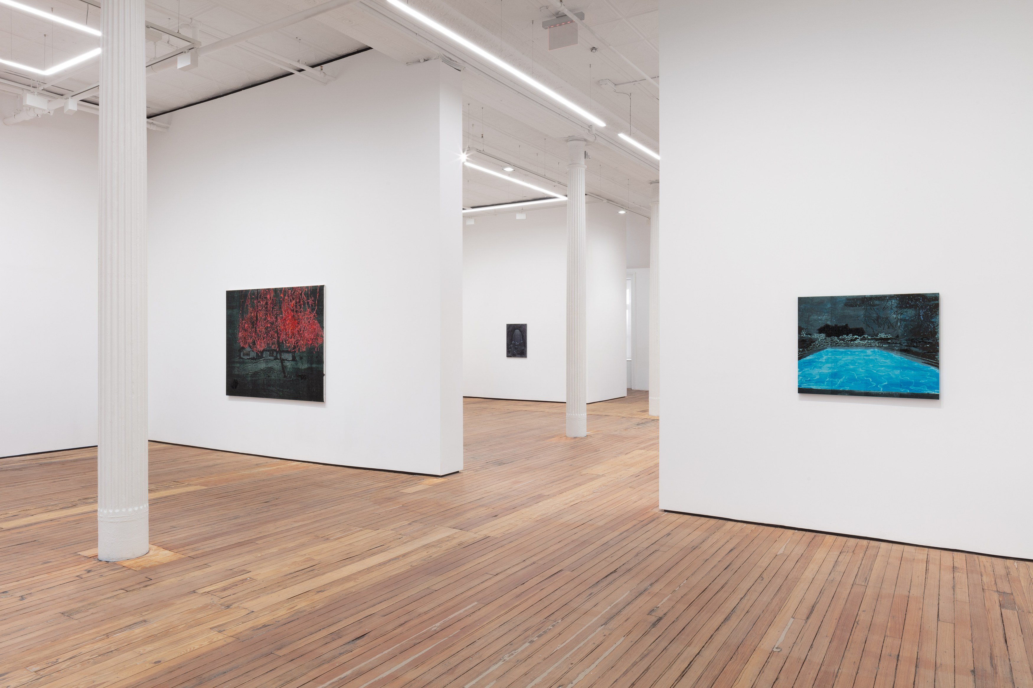 Michael Raedecker, Now at Grimm, photo 6
