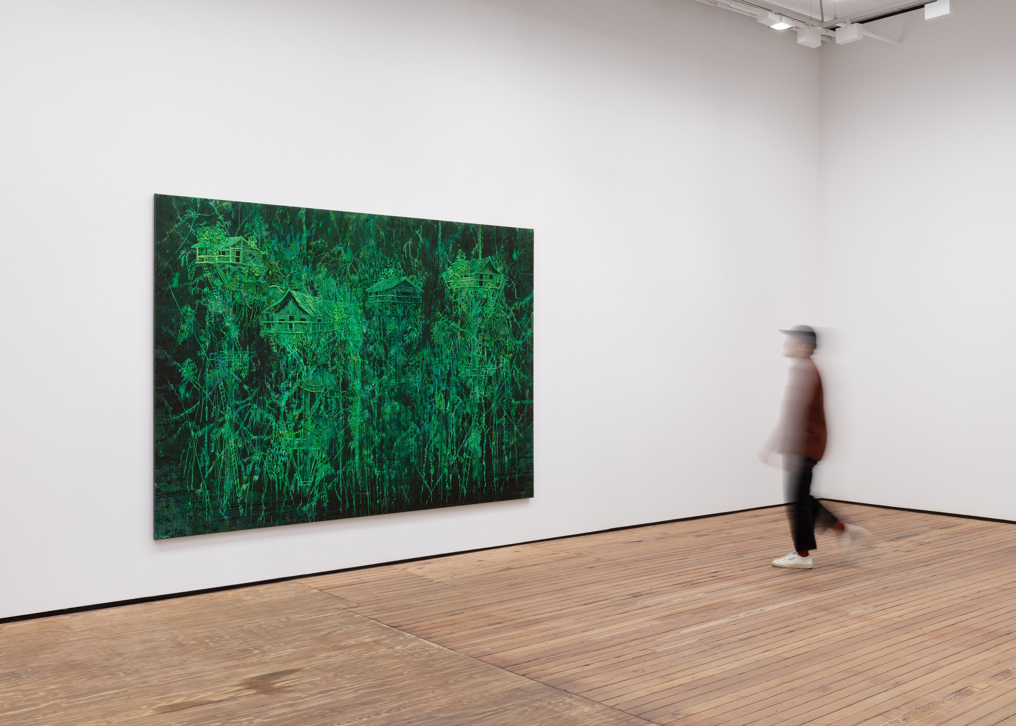 Michael Raedecker, Now at Grimm, photo 11