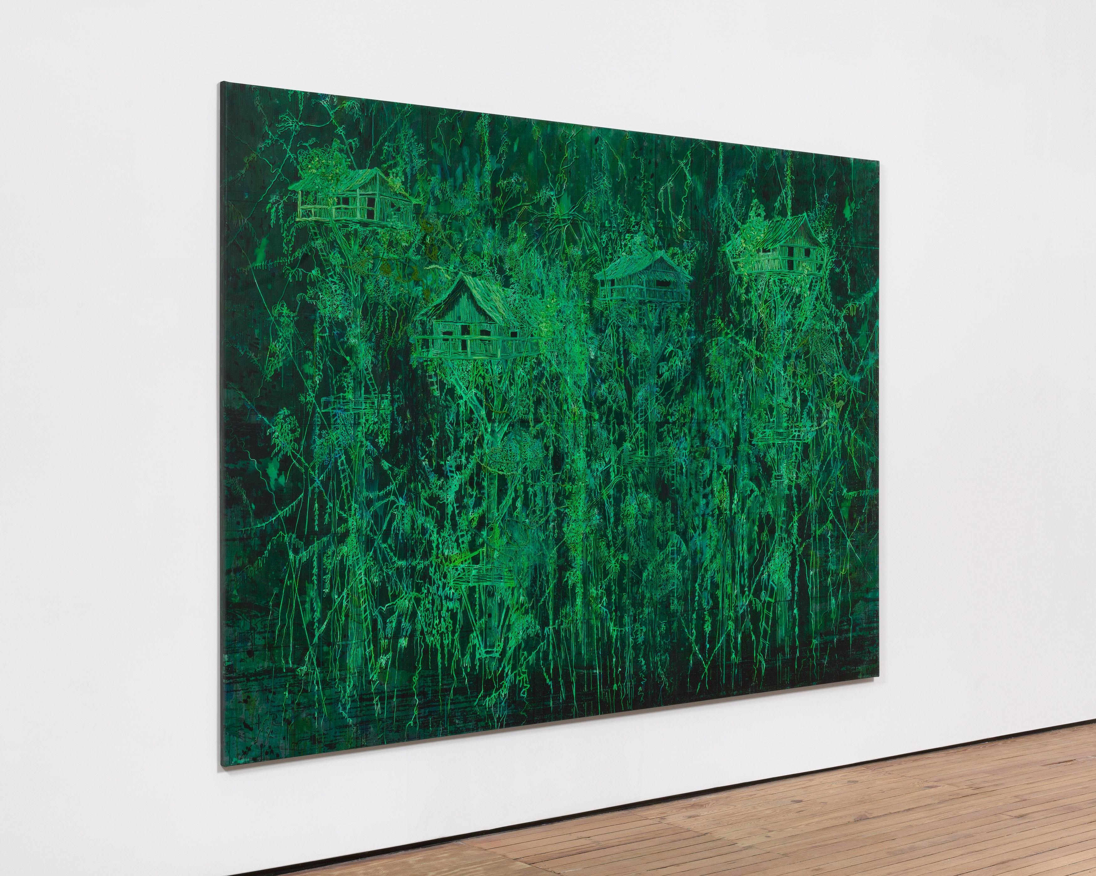Michael Raedecker, Now at Grimm, photo 12