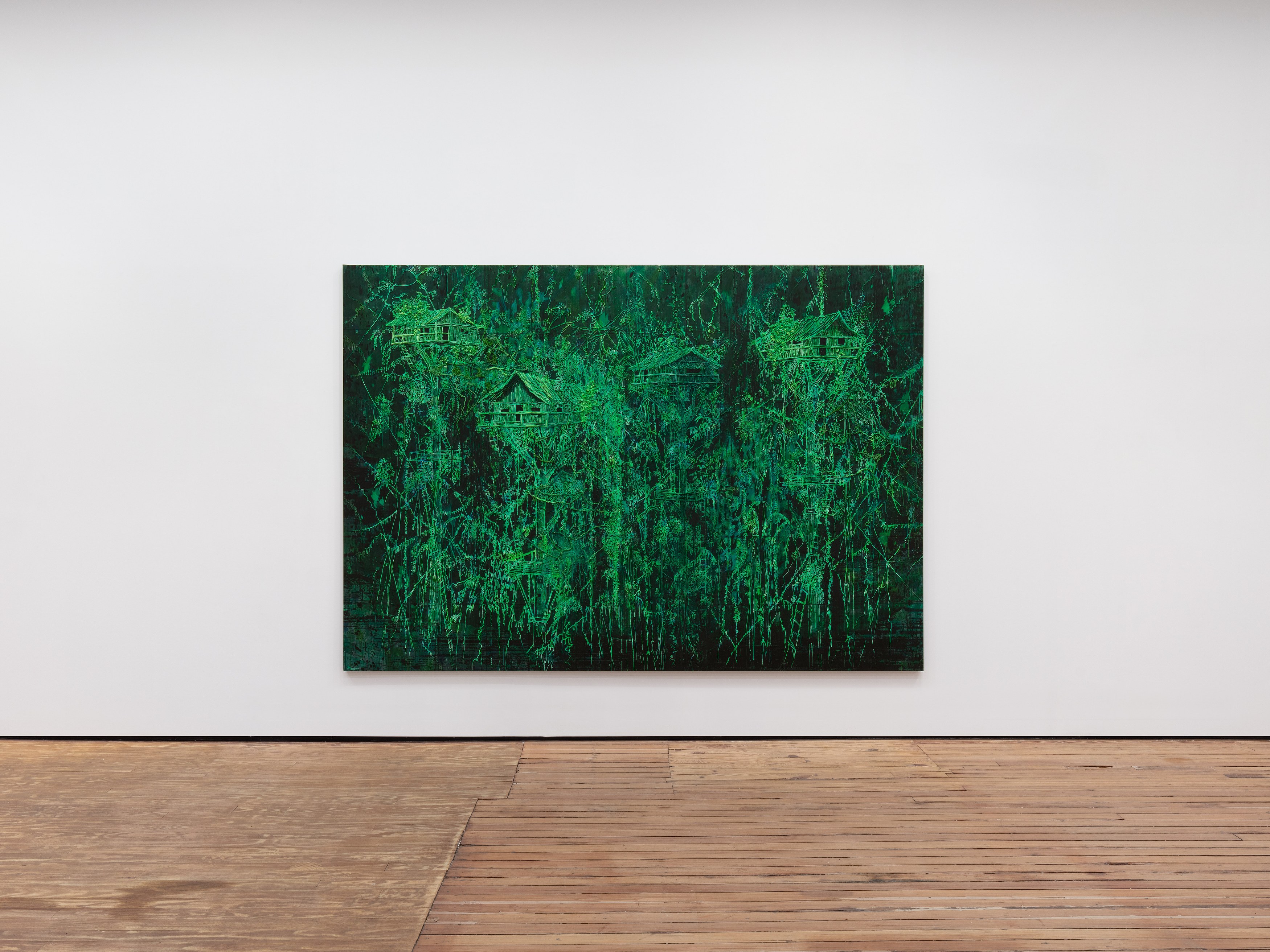 Michael Raedecker, Now at Grimm, photo 10