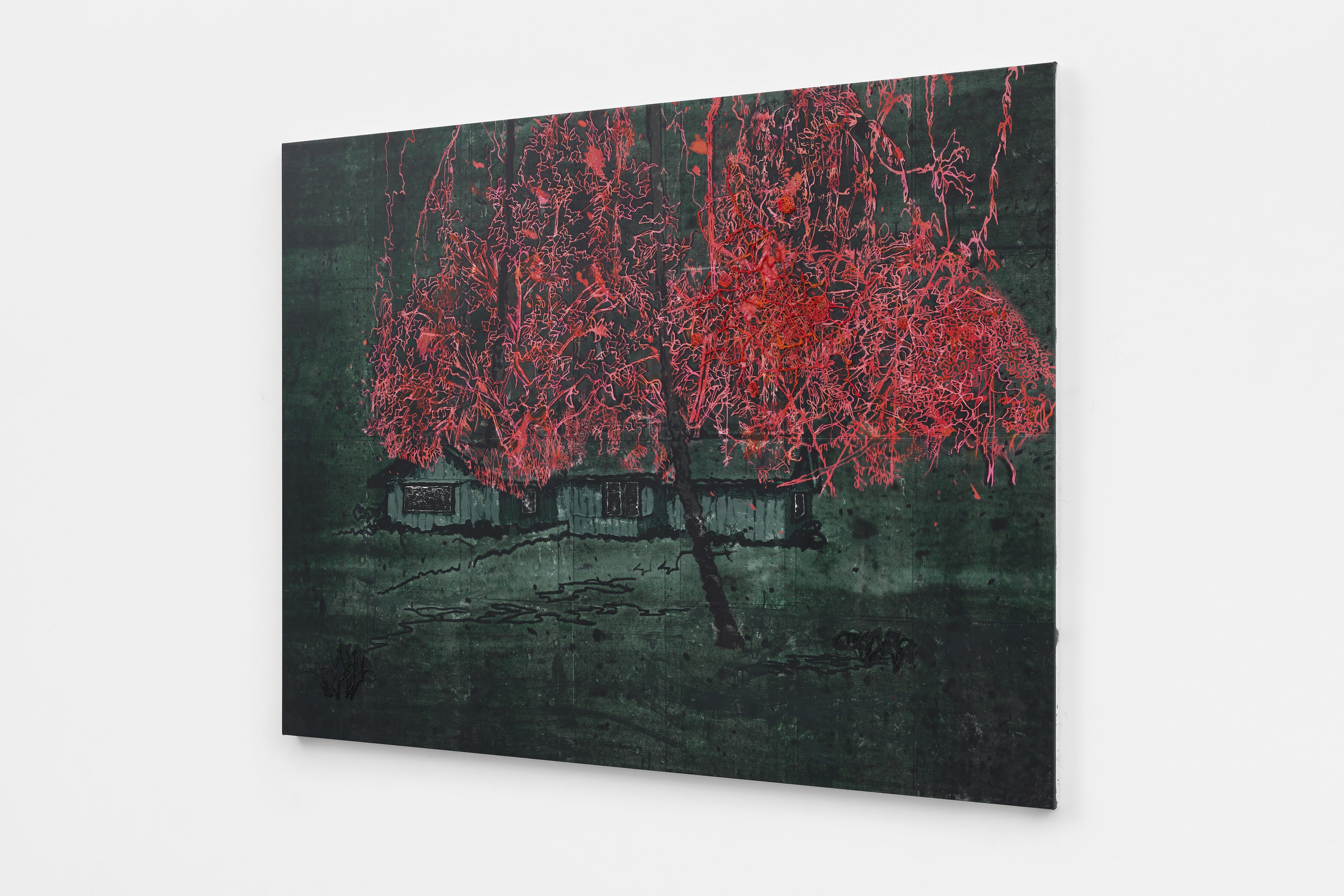 Michael Raedecker, Now at Grimm, photo 16