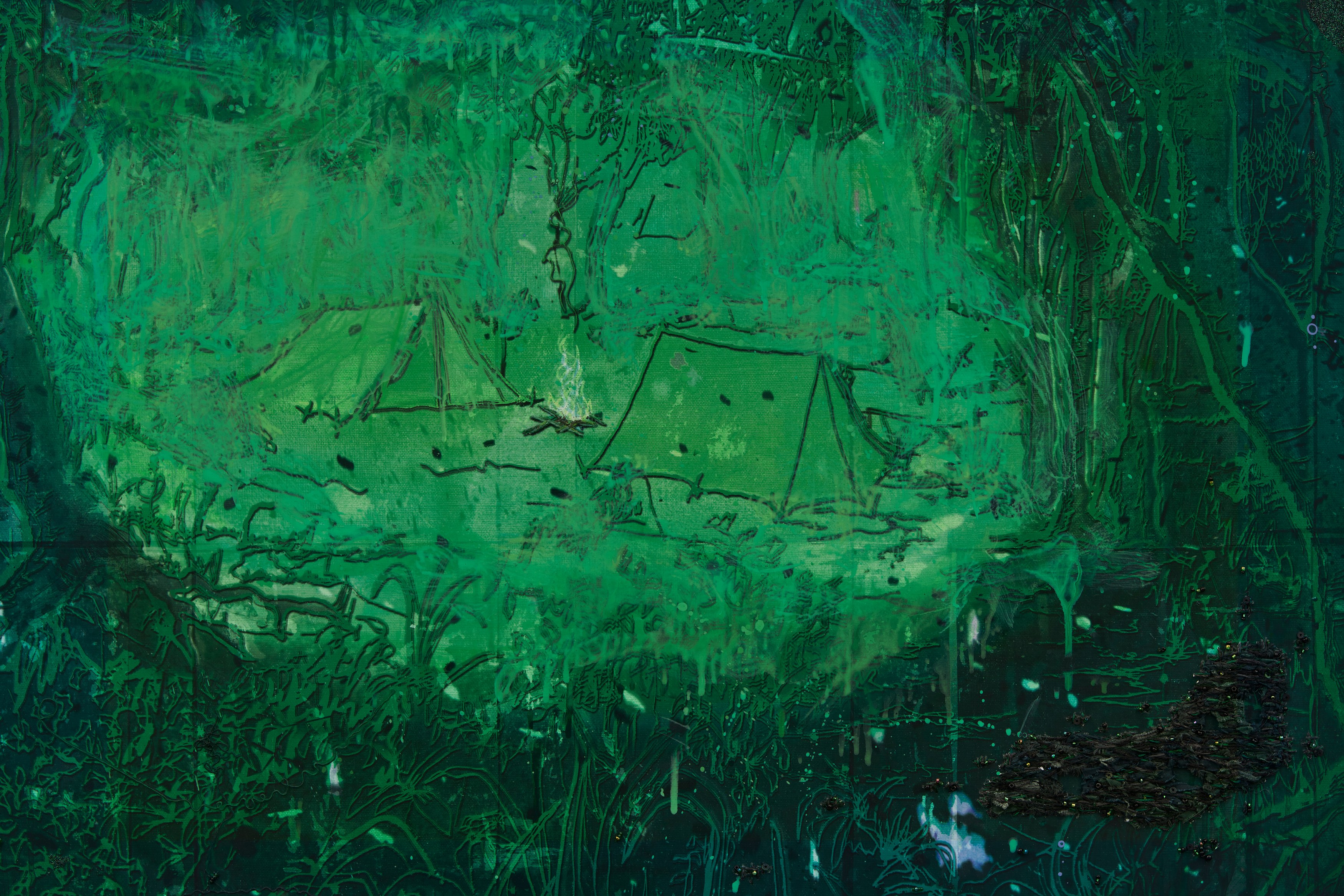 Michael Raedecker, Now at Grimm, photo 26