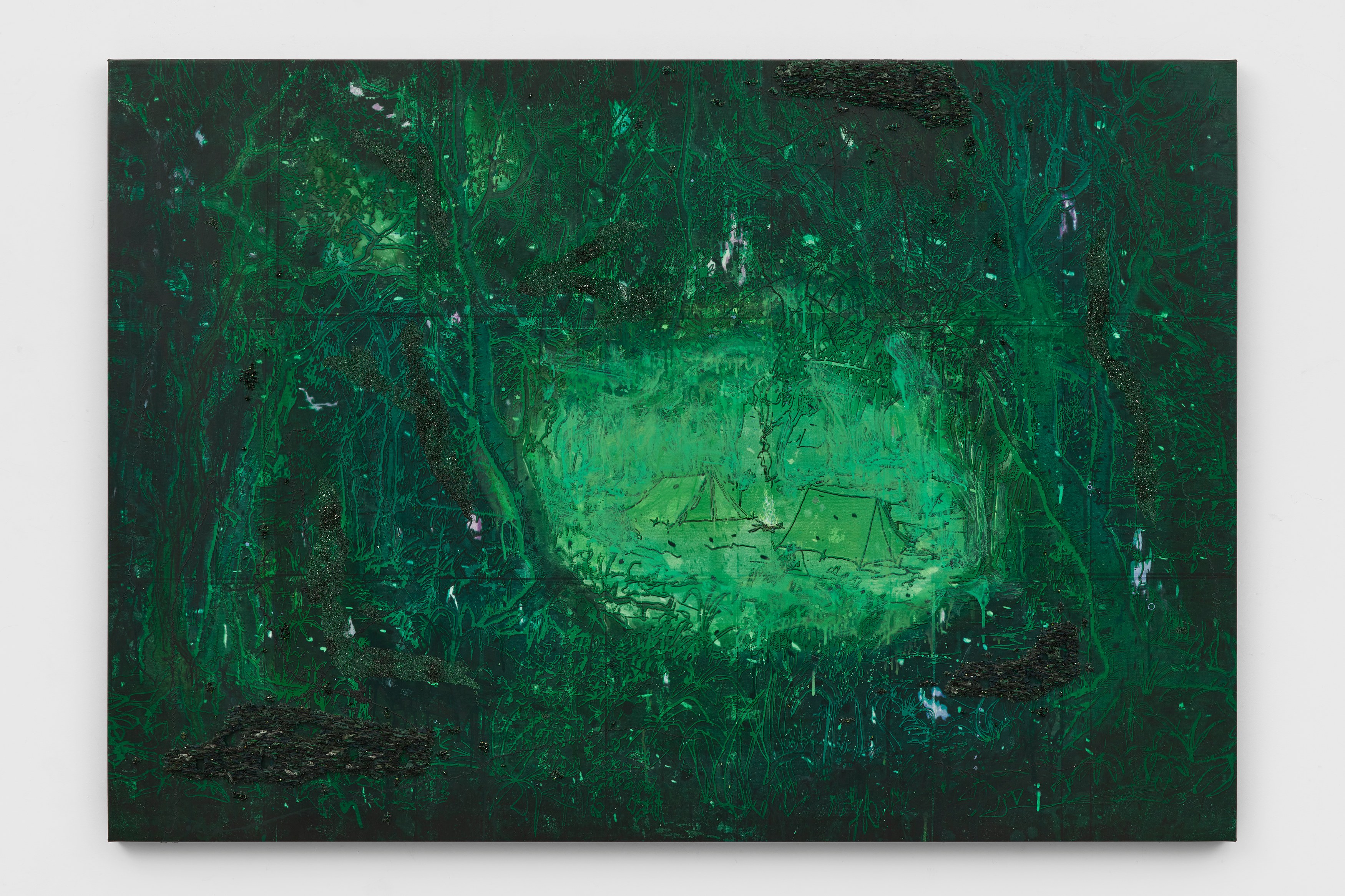 Michael Raedecker, Now at Grimm, photo 25