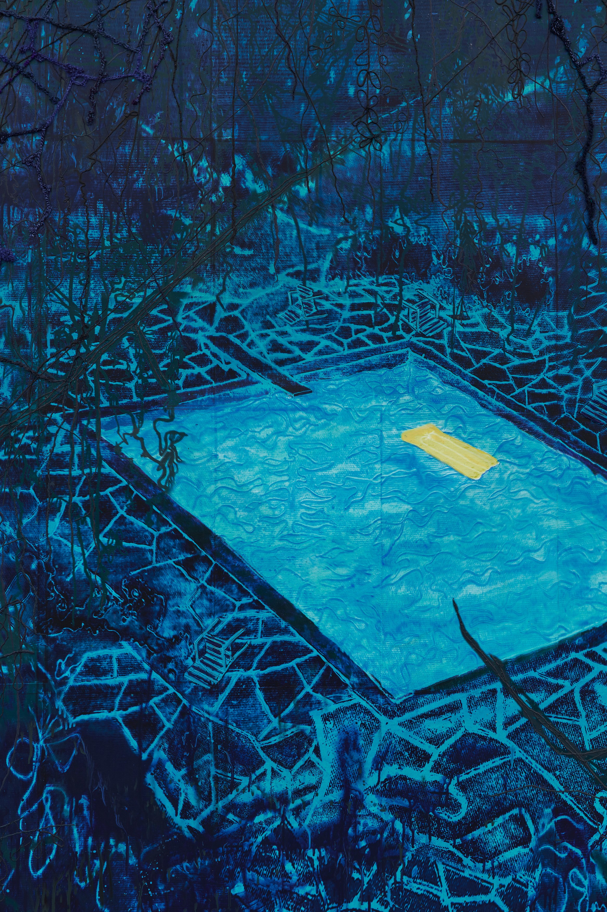 Michael Raedecker, Now at Grimm, photo 29