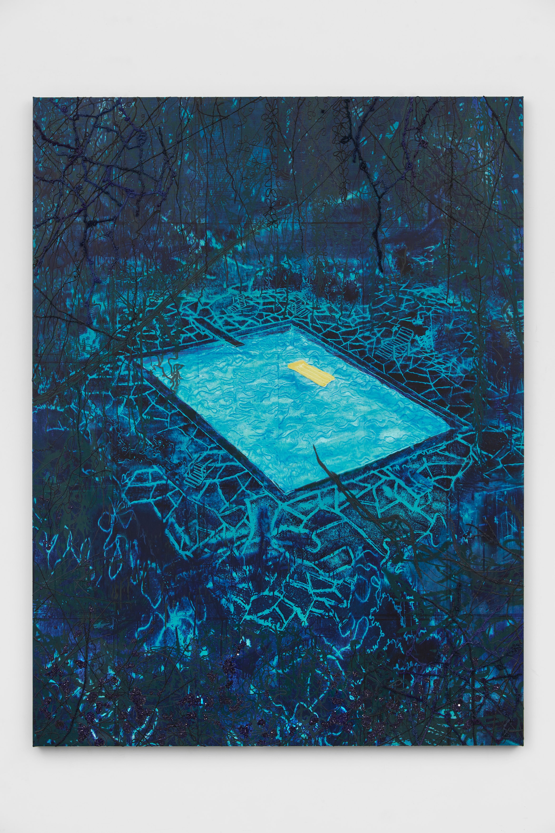 Michael Raedecker, Now at Grimm, photo 28