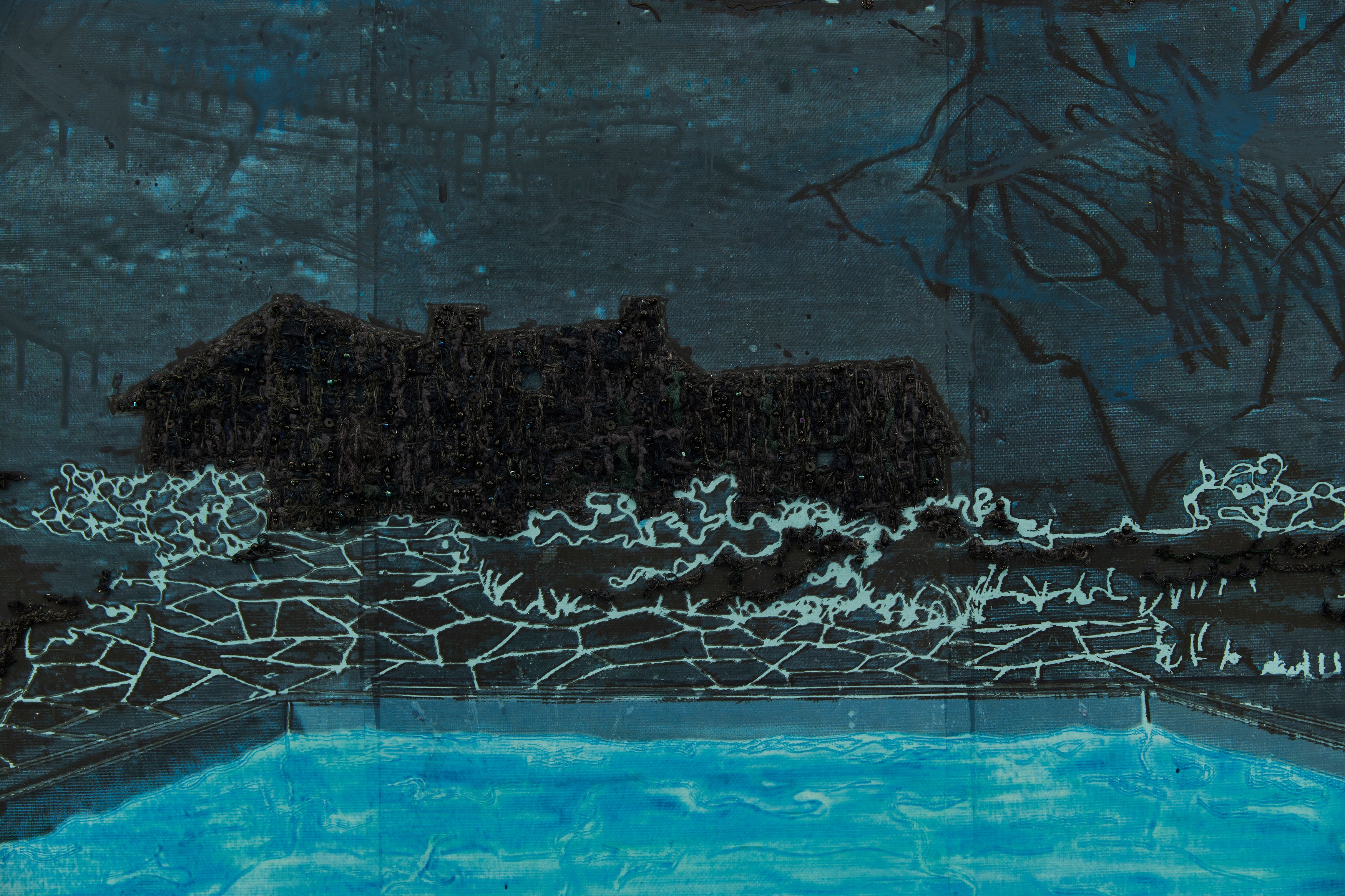 Michael Raedecker, Now at Grimm, photo 31