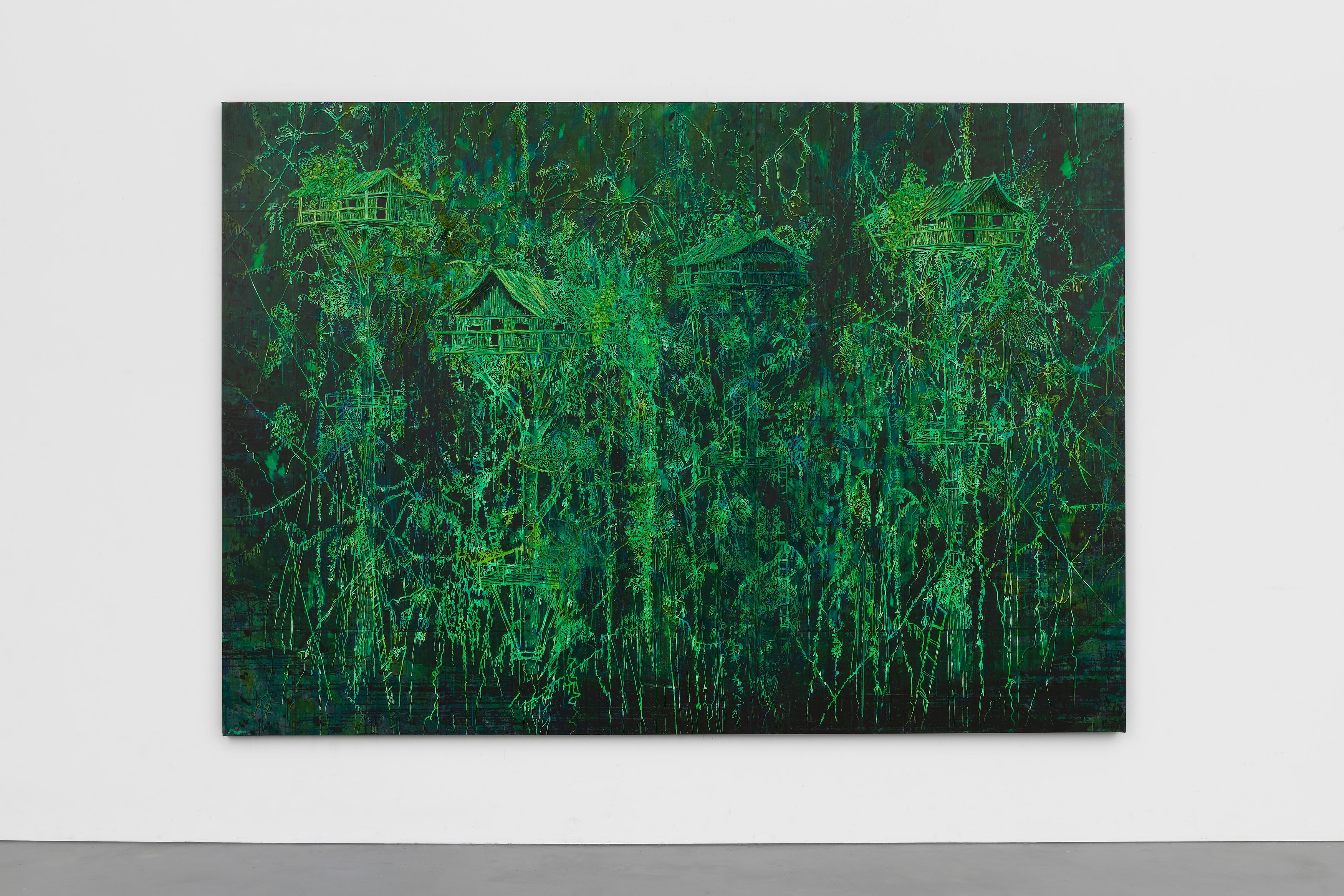Michael Raedecker, Now at Grimm, photo 39