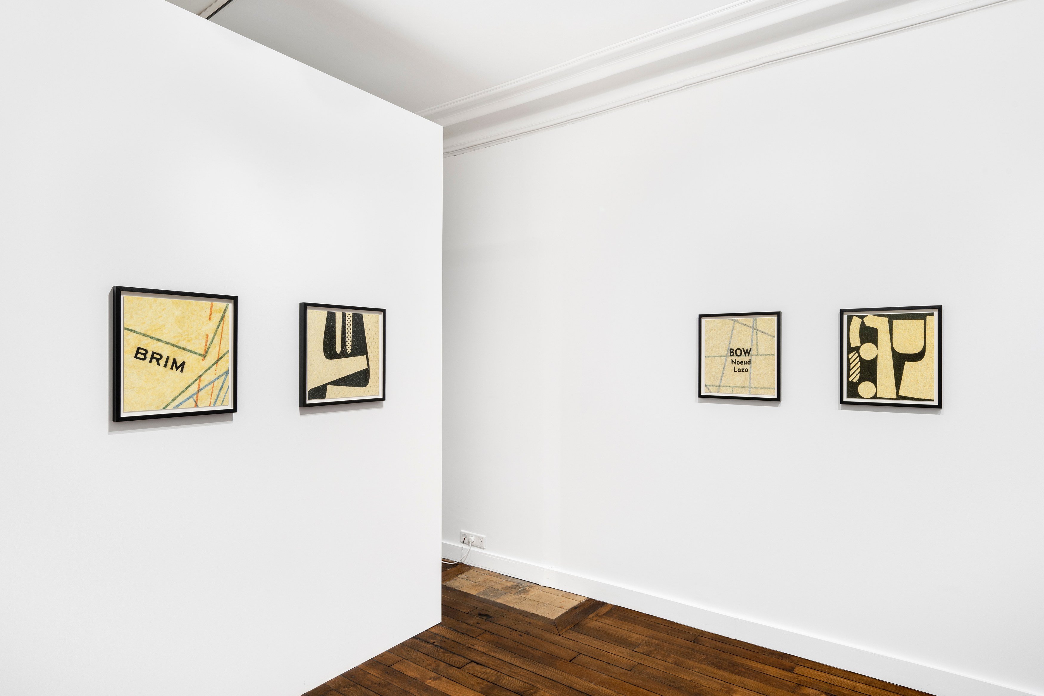 Erica Baum, the bite in the ribbon at Tragic Venus, CELESTE | data center Marilyn, Champs-sur-Marne, photo 3