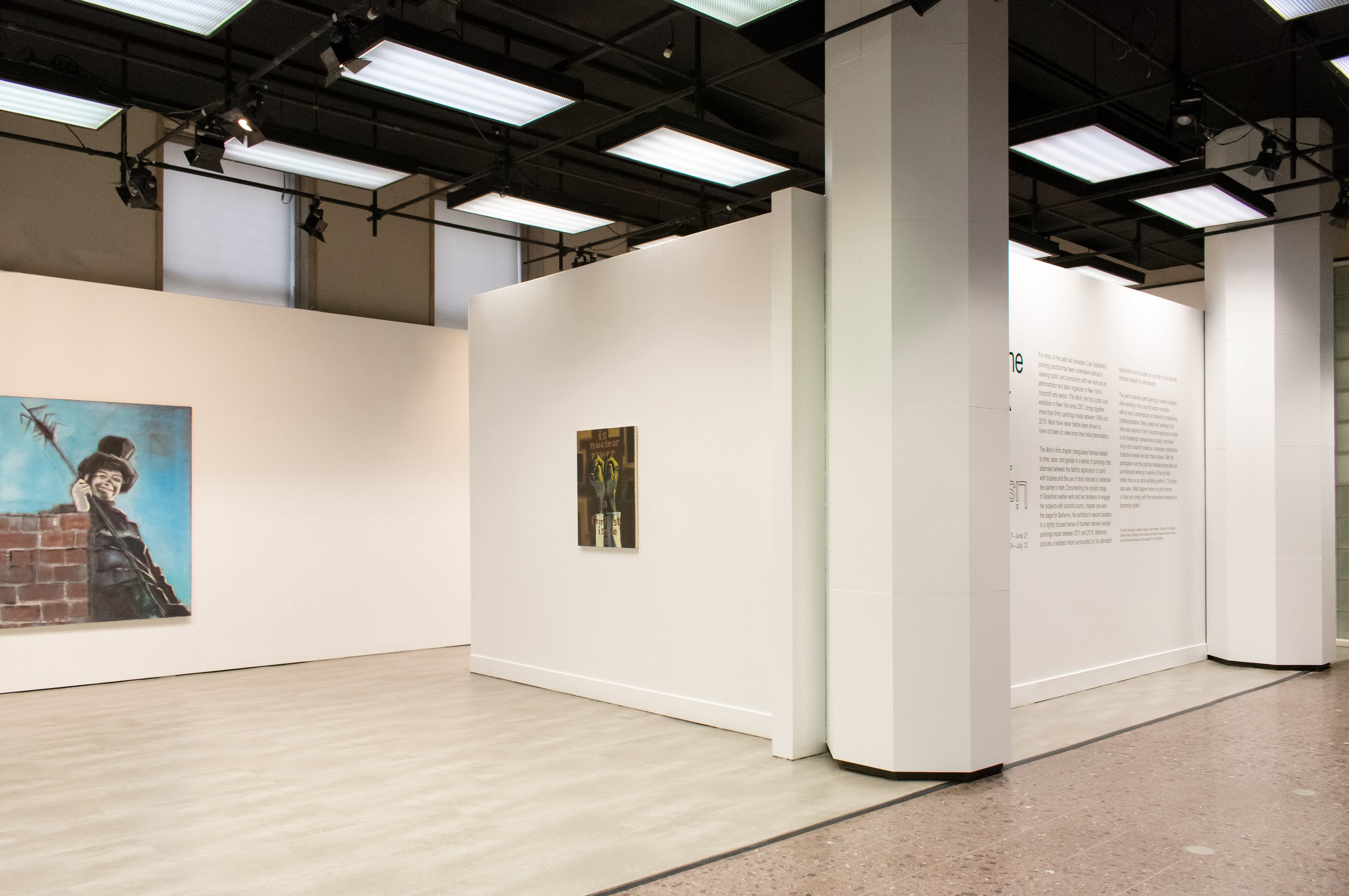 Lise Soskolne, The Work: Chapter 1 at Mishkin Gallery, Baruch College, photo 2
