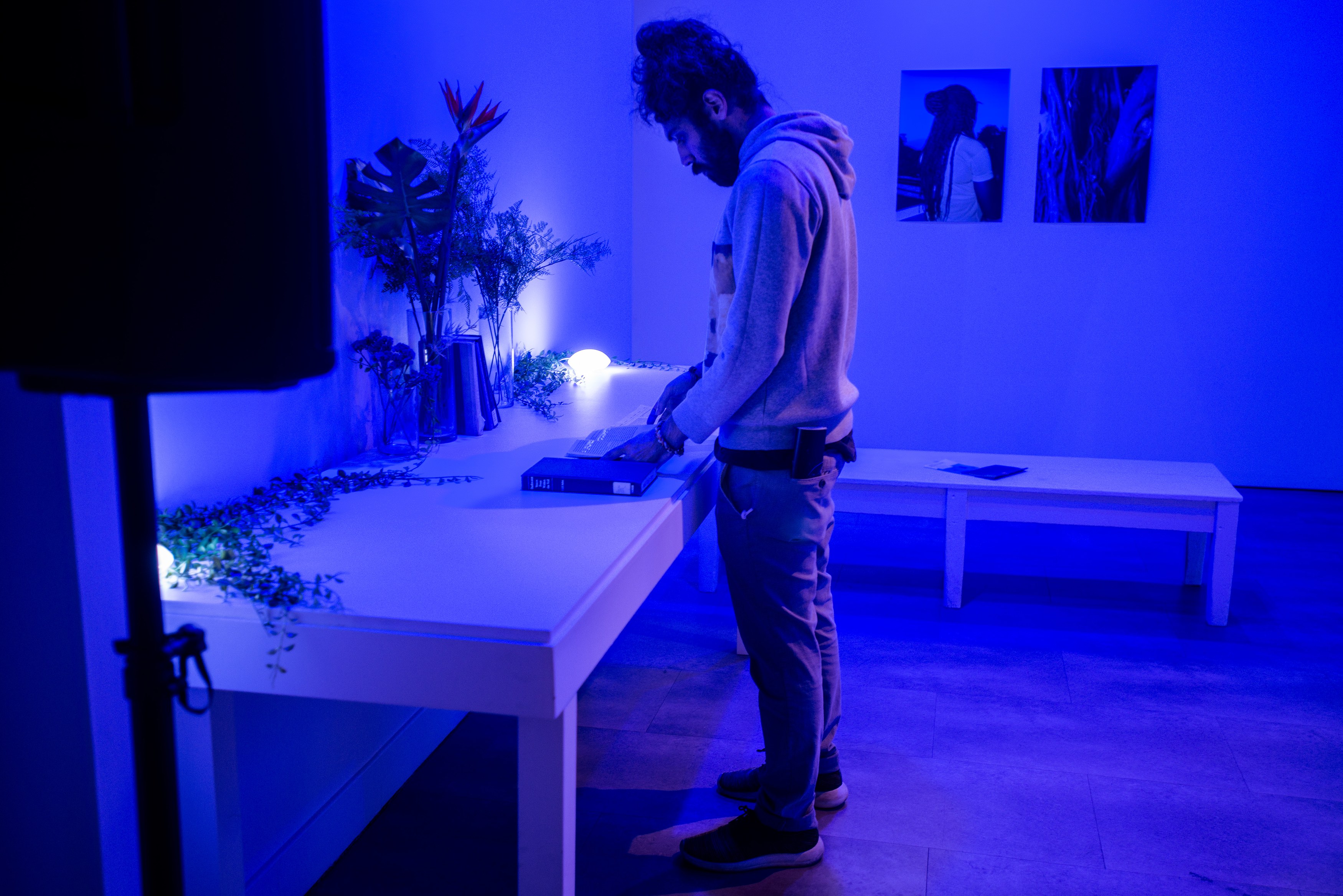 Lamin Fofana, BLUES at Mishkin Gallery, Baruch College, photo 8