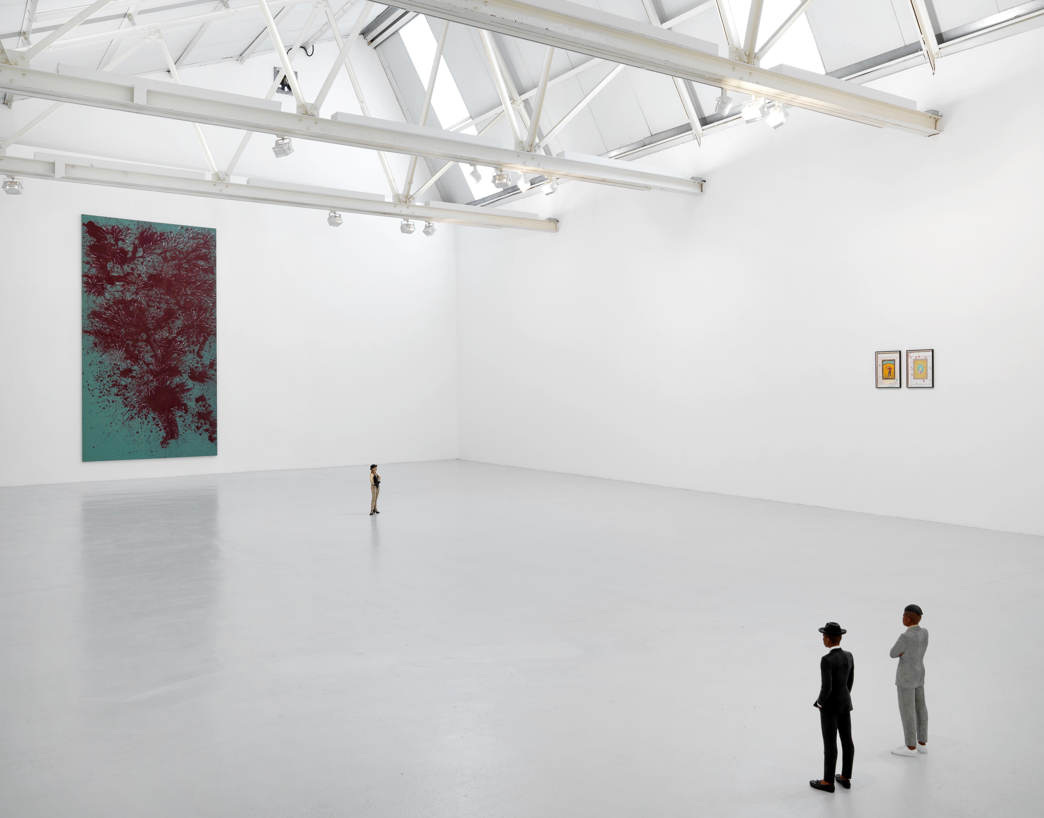 Imran Qureshi, Tomoaki Suzuki, Untitled at Corvi-Mora, photo 2