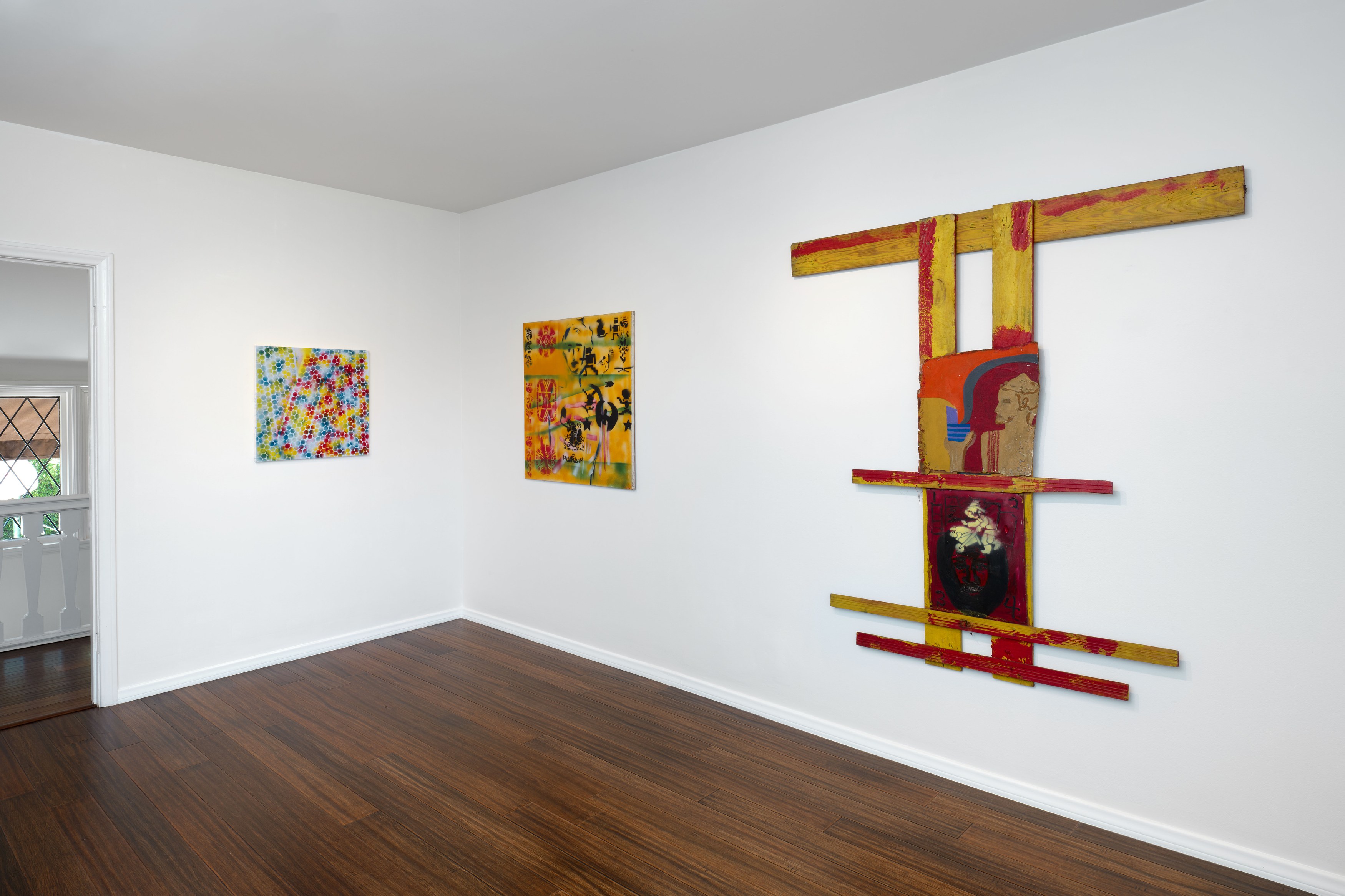 Gerald Jackson, Psychic Rebuilding at Parker Gallery, photo 2