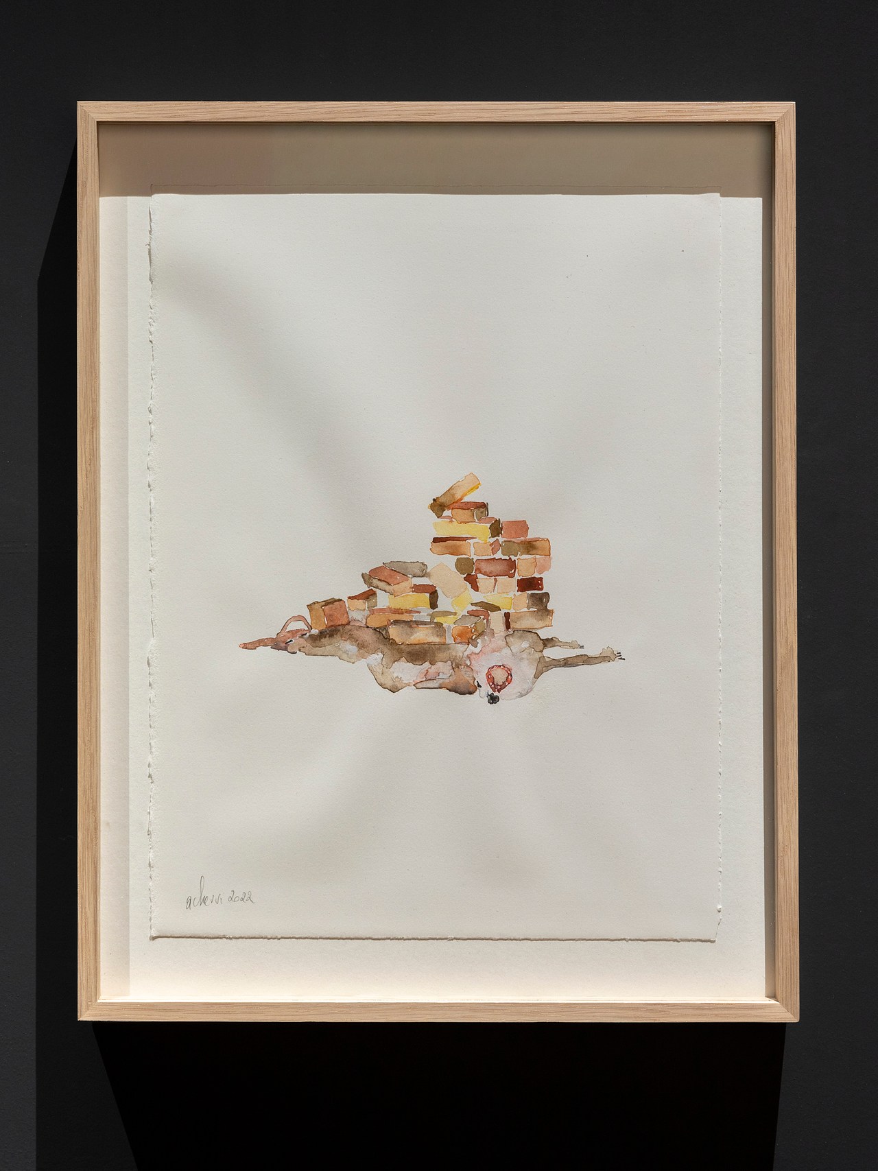 November artist graphic ltd 152cm 割れアリ Ali Cherri at The Arsenale at the Venice Biennale | Contemporary