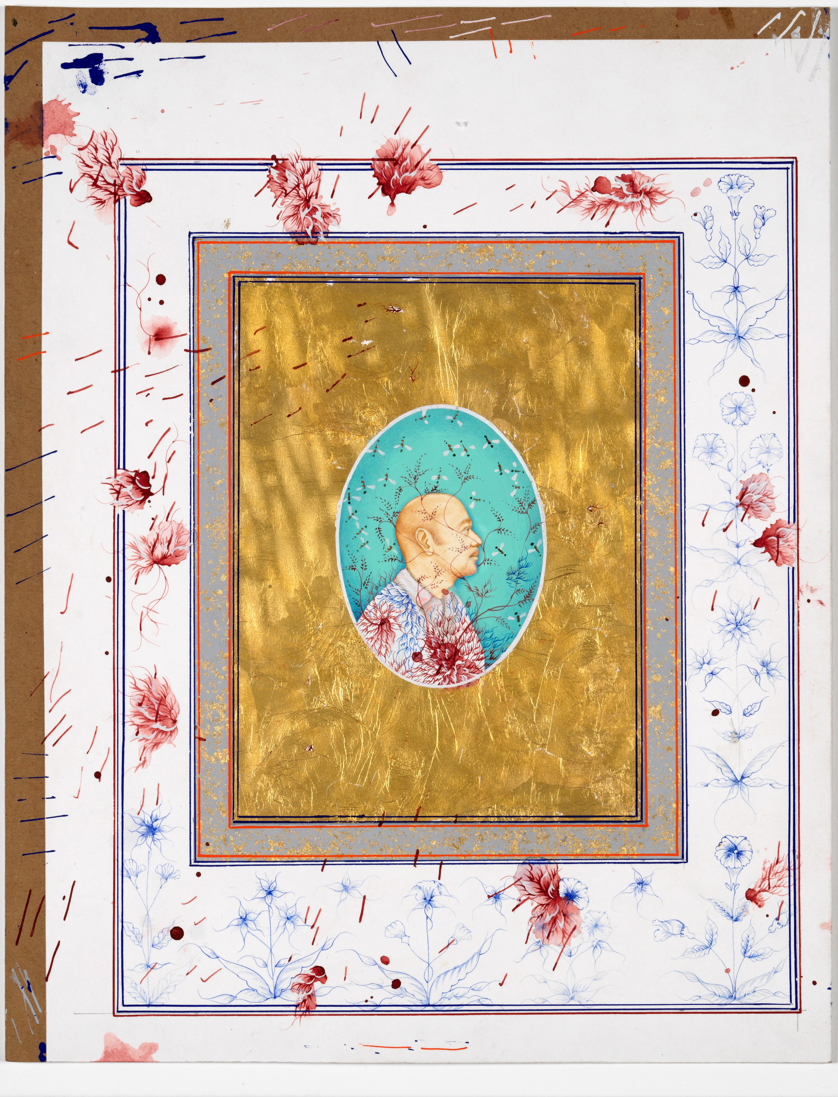 Imran Qureshi, Tomoaki Suzuki, Untitled at Corvi-Mora, photo 10