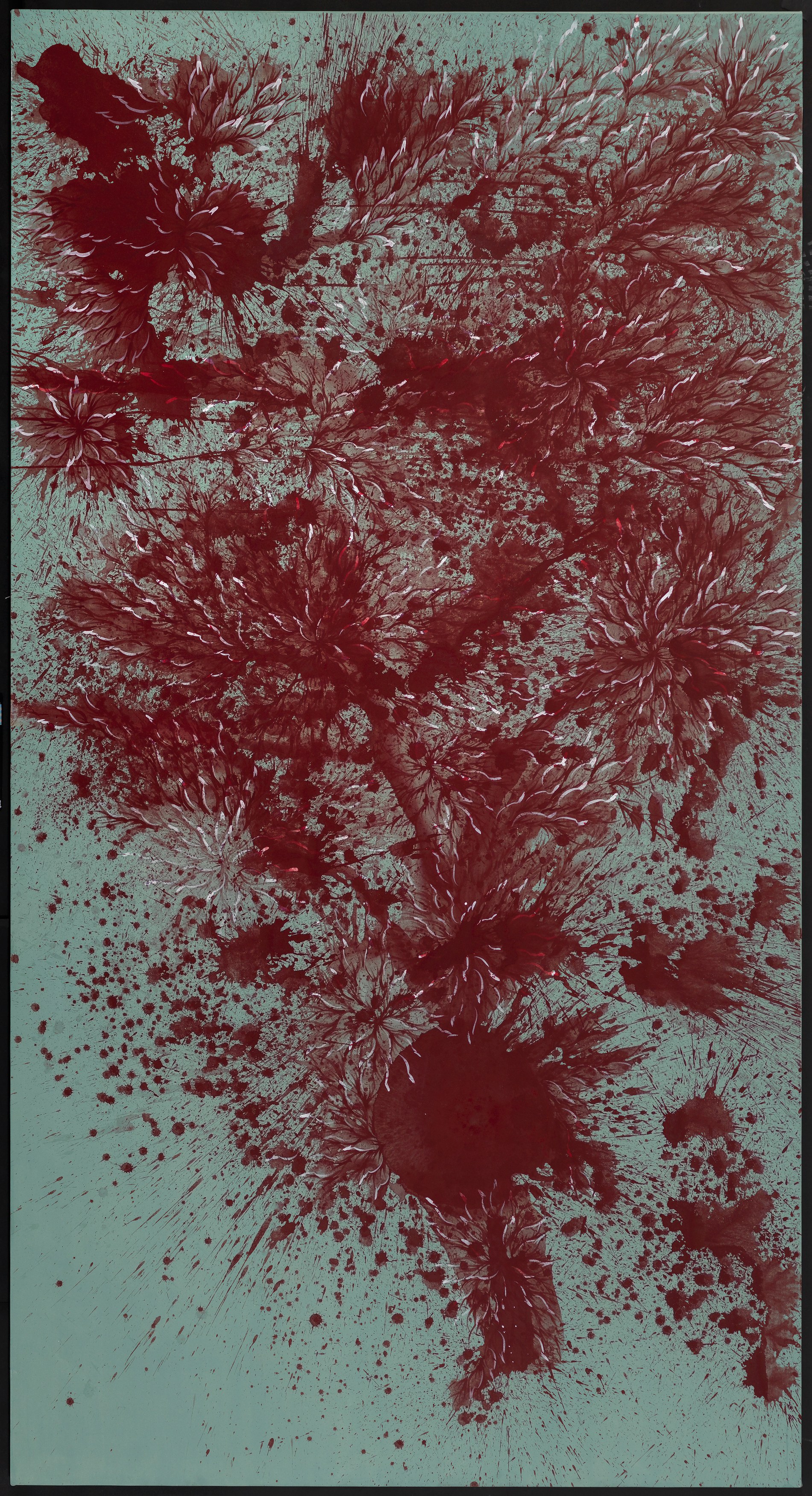 Imran Qureshi, Tomoaki Suzuki, Untitled at Corvi-Mora, photo 8