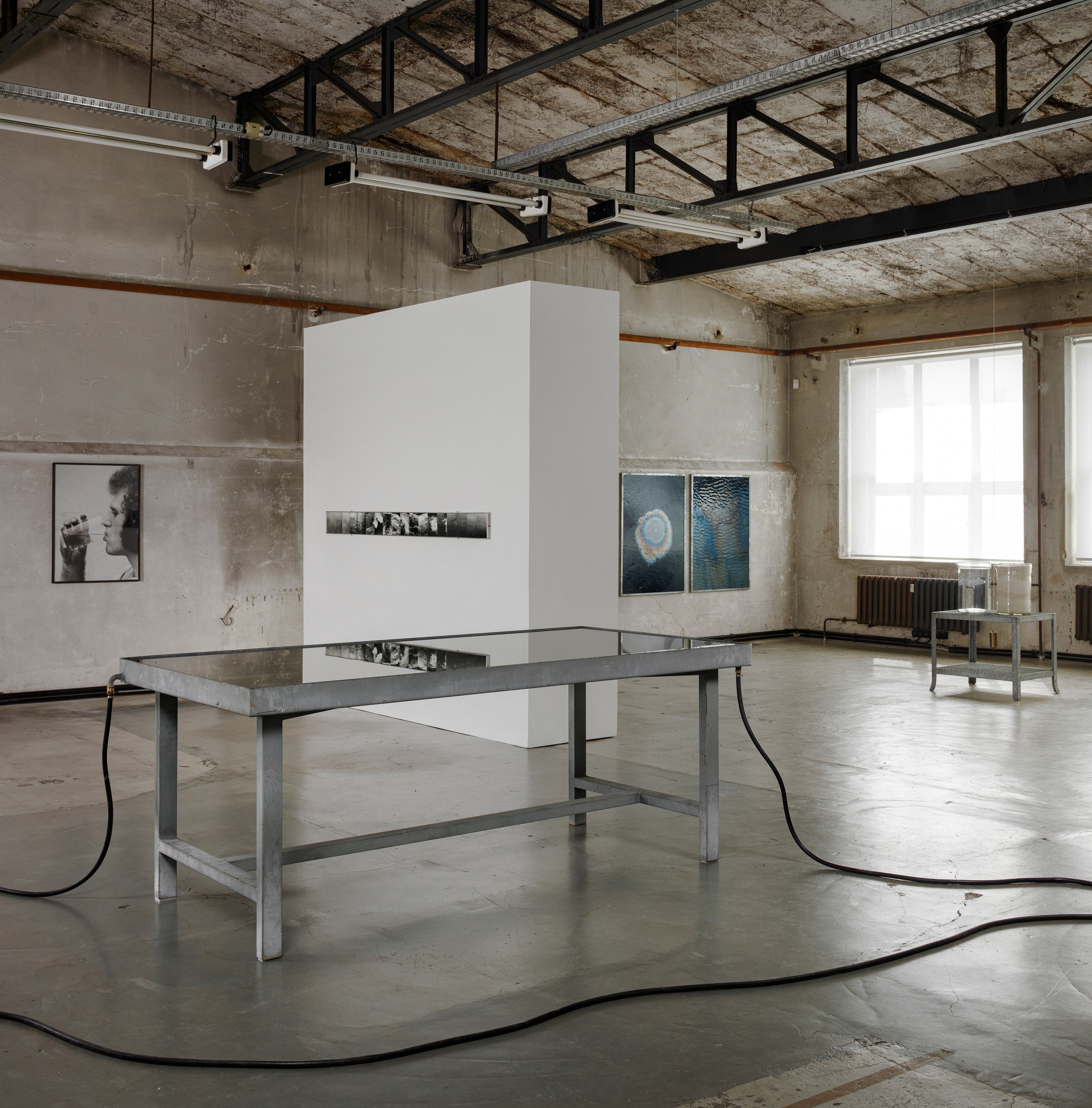 Klaus Rinke, Wasserwerk Rinke at Sammlung Haubrok and Paris Bar, Berlin, photo 7
