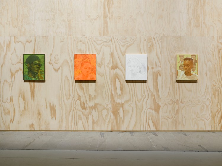 Njideka Akunyili Crosby at The Arsenale at the Venice Biennale ...