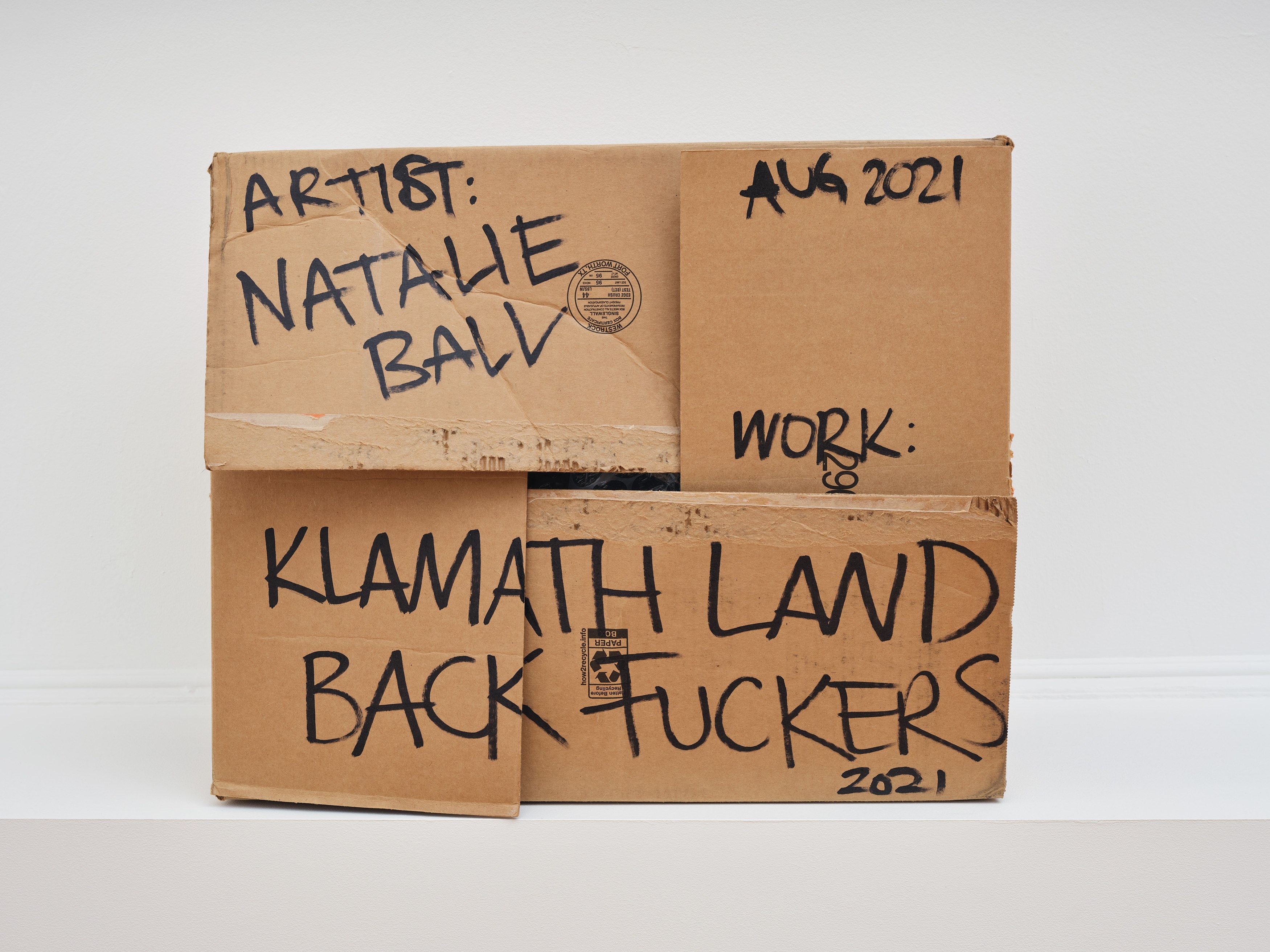 Natalie Ball, Shed a Tear, Running Deer at Bortolami, photo 9