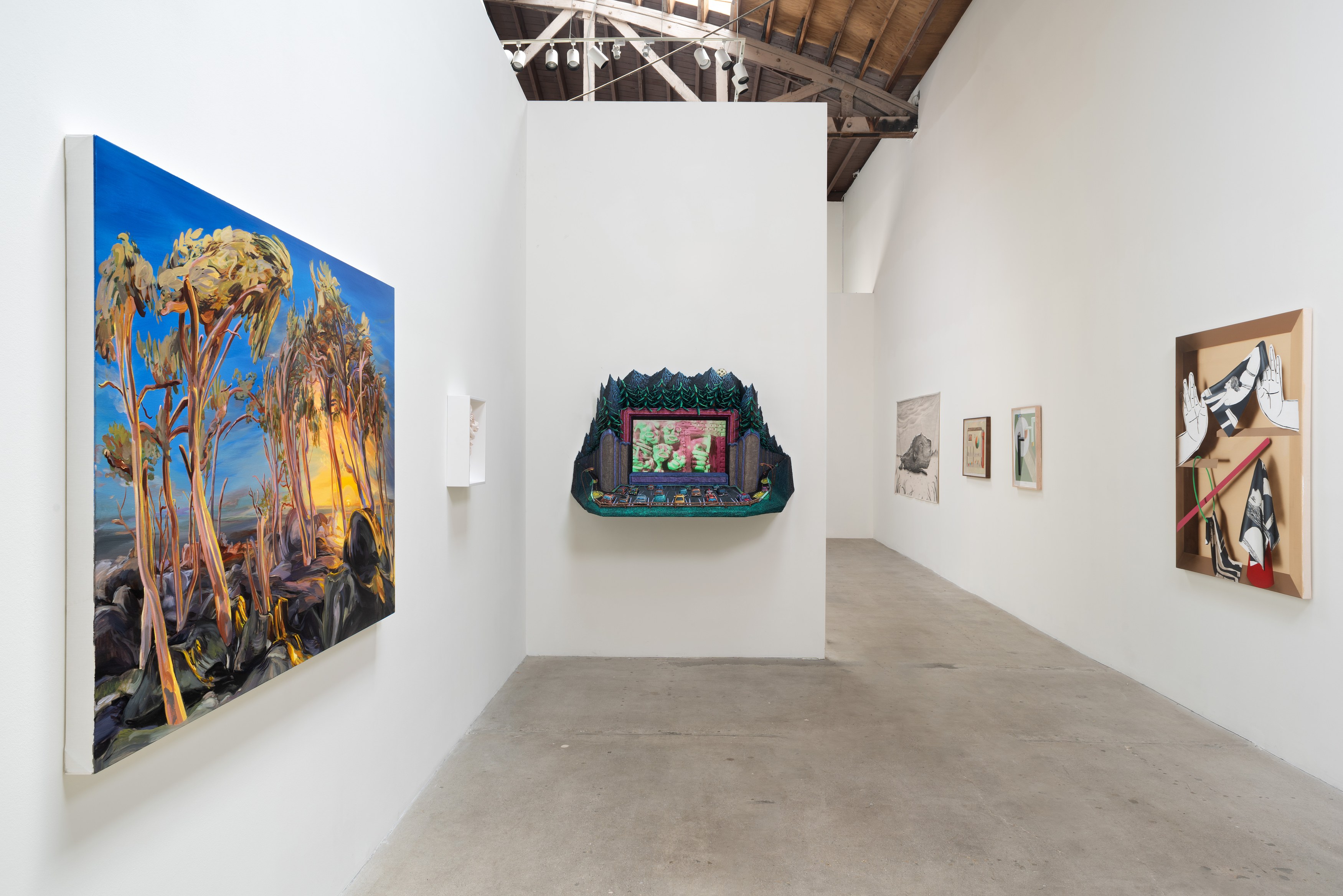 Trenton Doyle Hancock, Aaron Jupin, Mernet Larsen, The Talking Stone at Moskowitz Bayse, photo 5