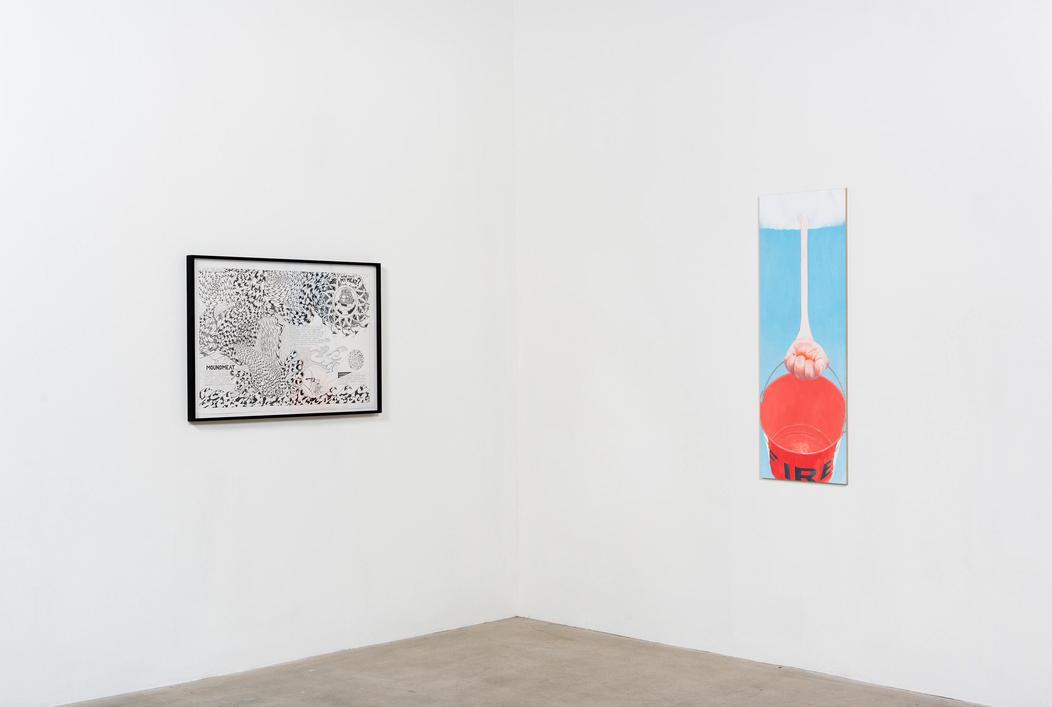 Trenton Doyle Hancock, Aaron Jupin, Mernet Larsen, The Talking Stone at Moskowitz Bayse, photo 6