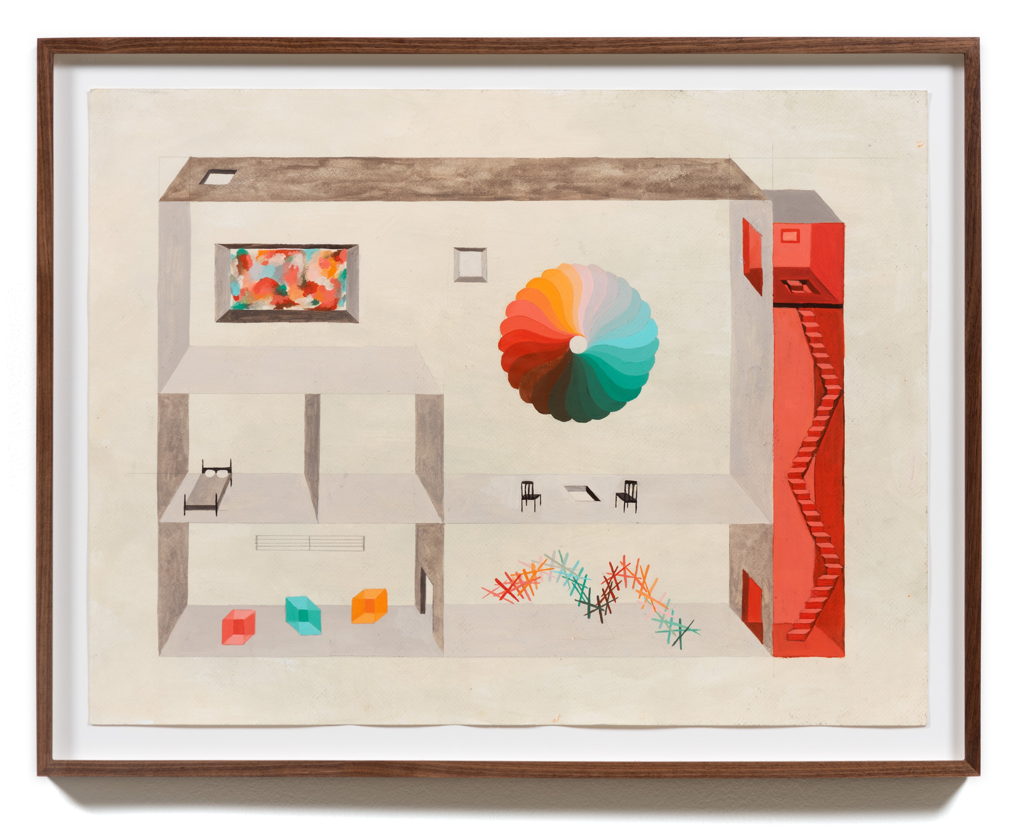 Trenton Doyle Hancock, Aaron Jupin, Mernet Larsen, The Talking Stone at Moskowitz Bayse, photo 10