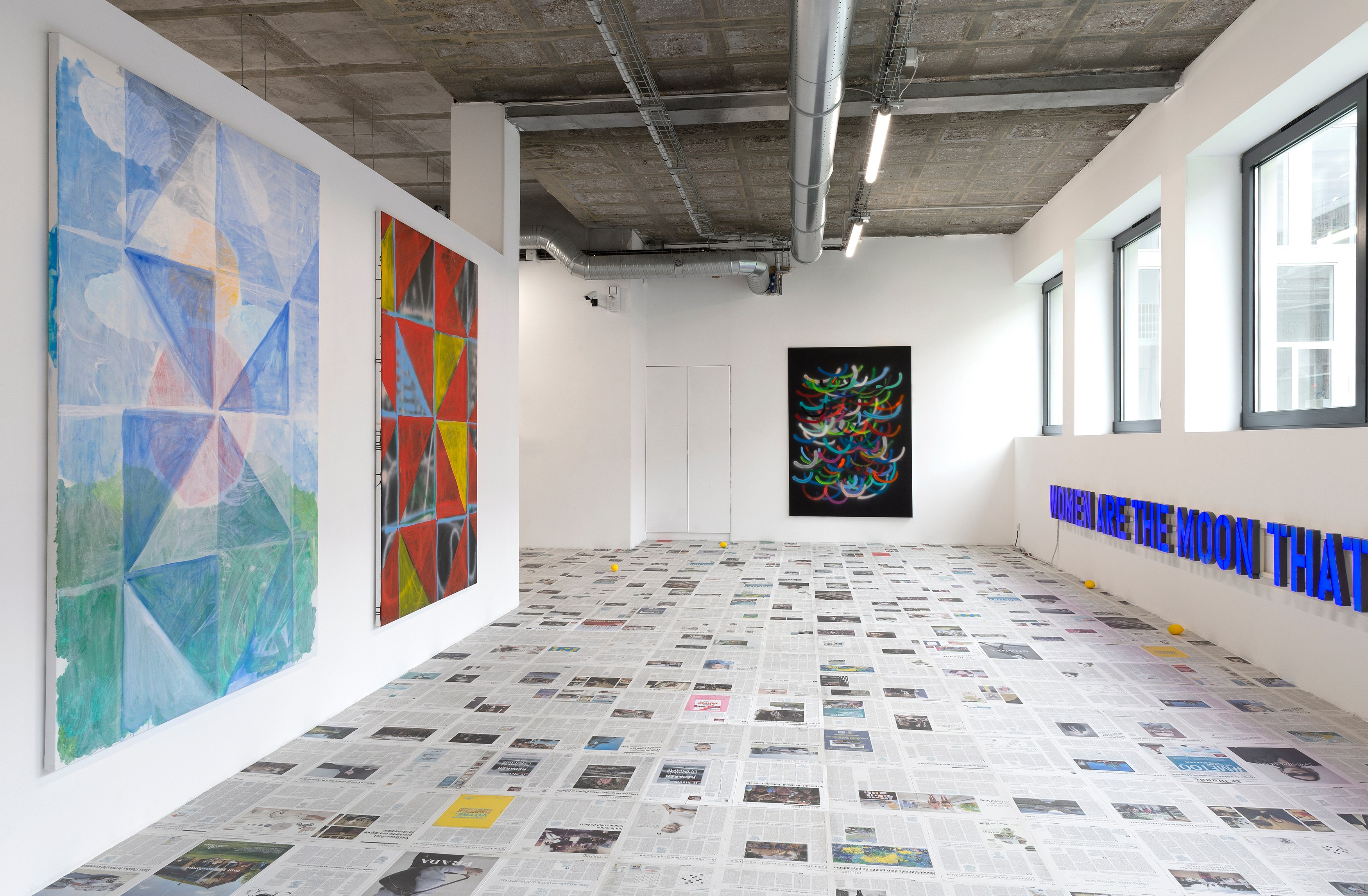 Claire Fontaine, Mostly Sunny at Air de Paris, photo 8