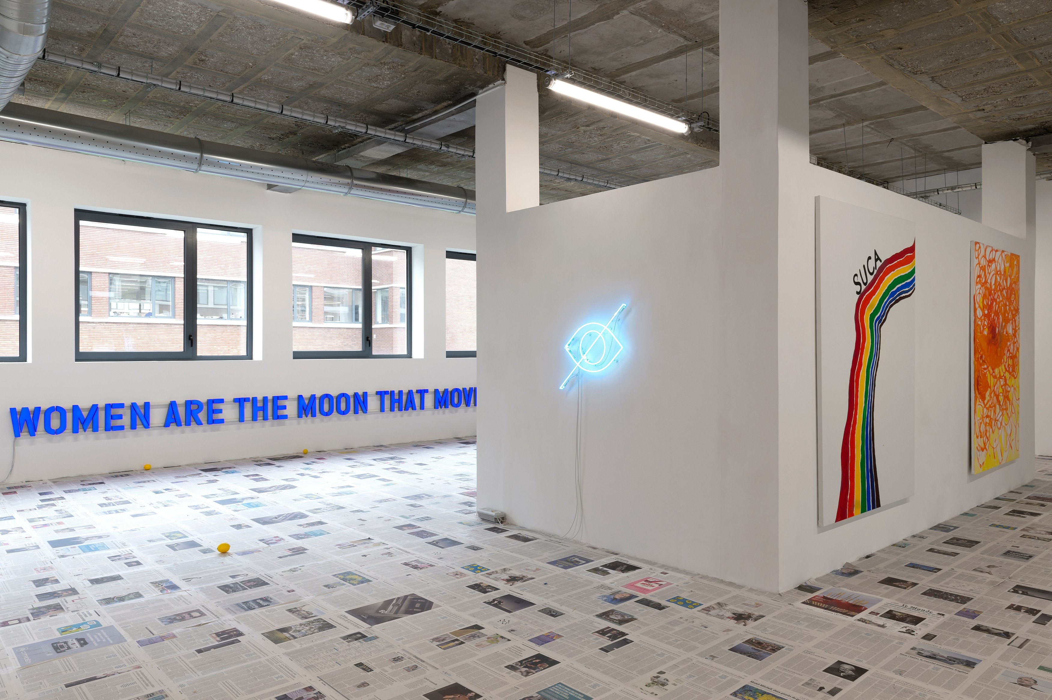 Claire Fontaine, Mostly Sunny at Air de Paris, photo 13