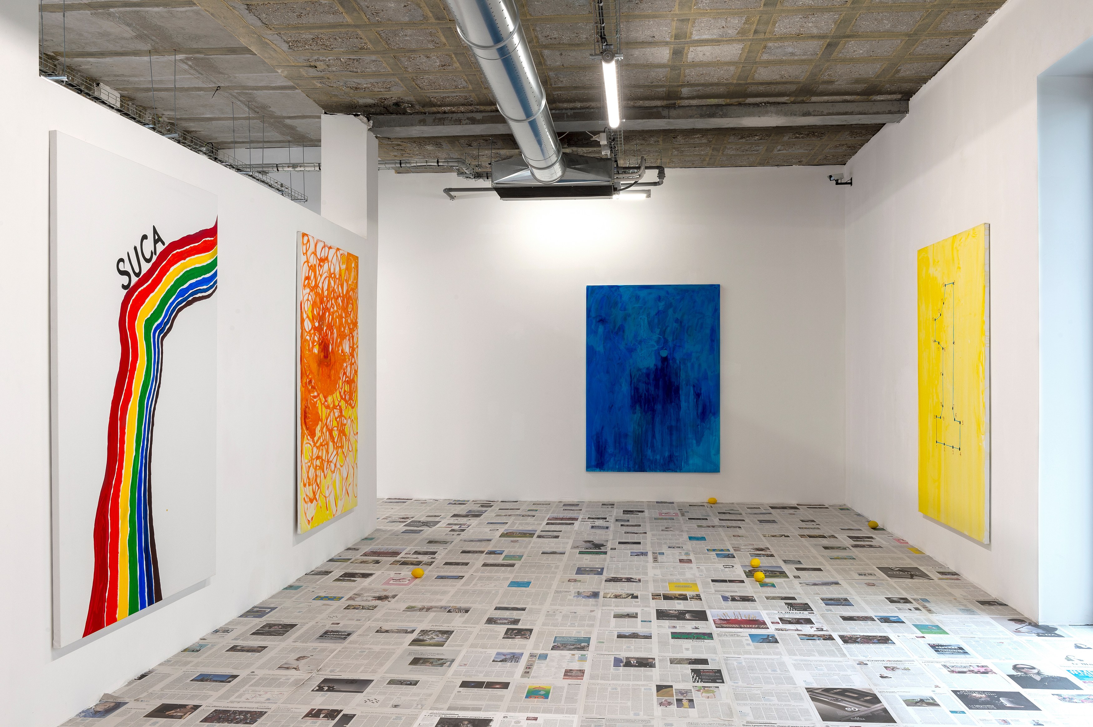 Claire Fontaine, Mostly Sunny at Air de Paris, photo 14