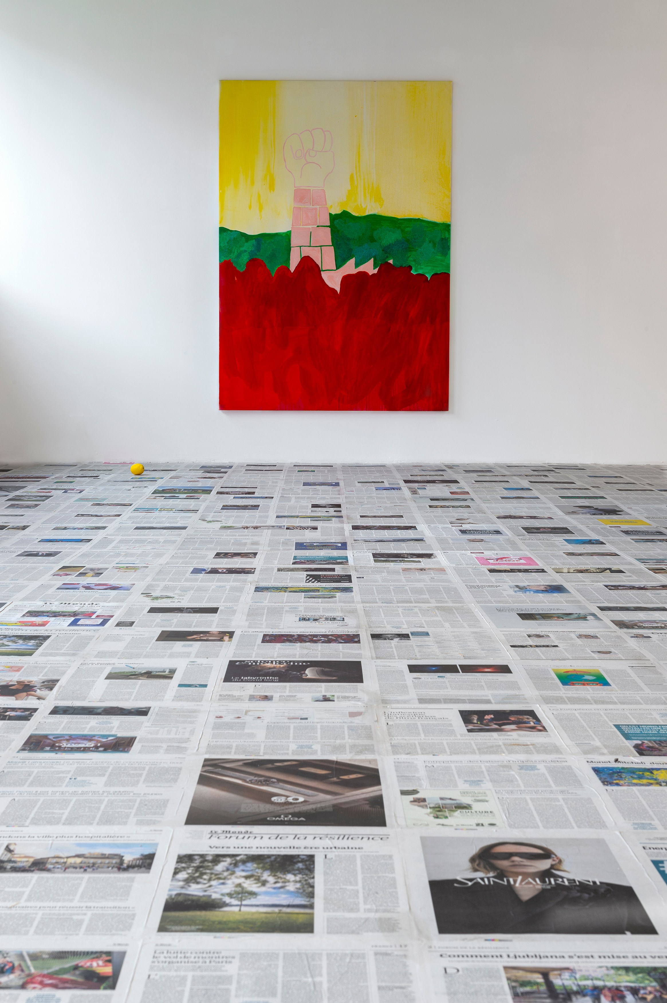 Claire Fontaine, Mostly Sunny at Air de Paris, photo 21