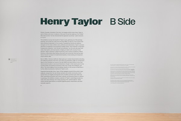 Henry Taylor: B Side • MOCA
