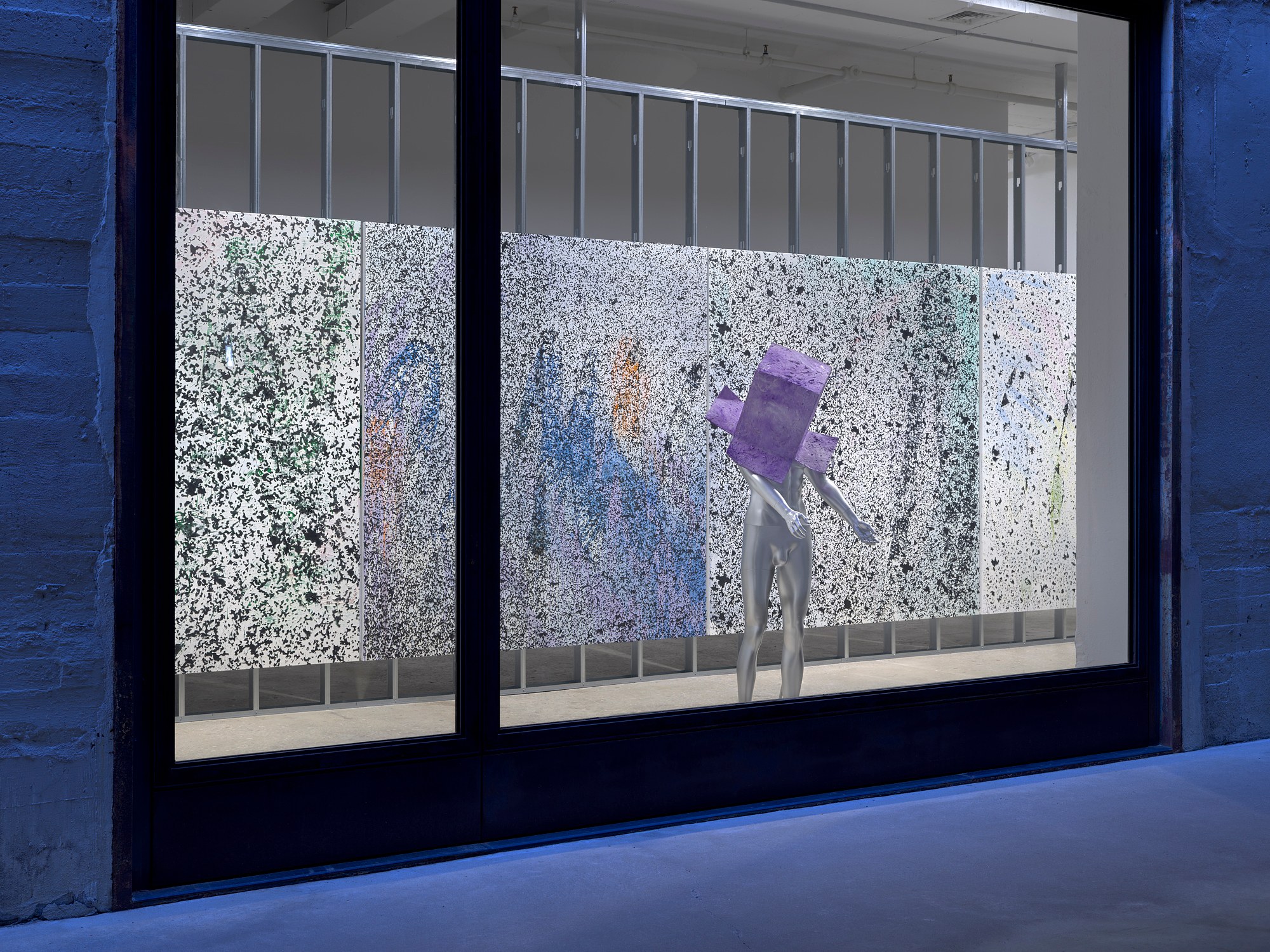 Jacqueline Humphries, Jacqueline Humphries at Greene Naftali, photo 2